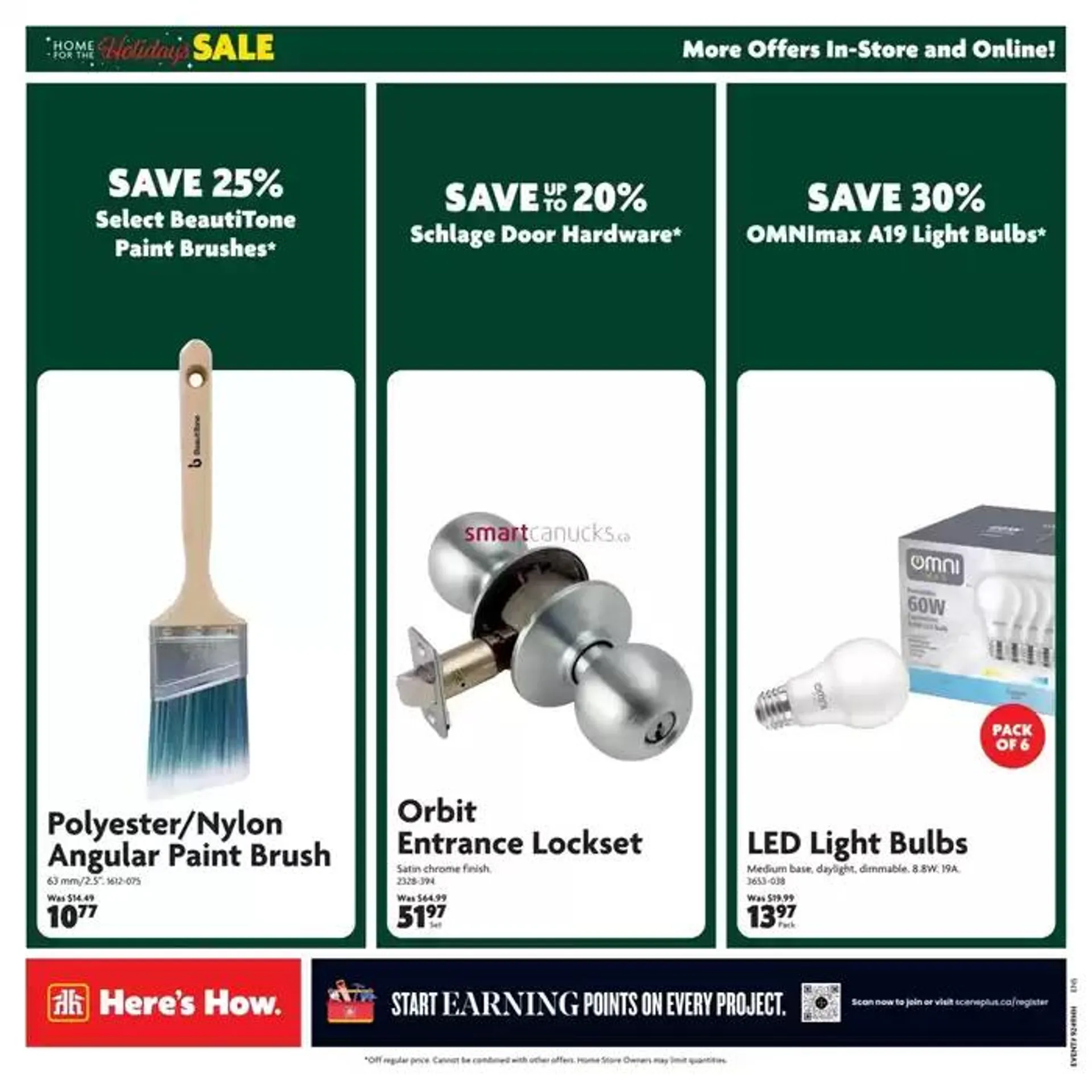 Home Hardware weekly flyer from December 5 to December 18 2024 - flyer page 6