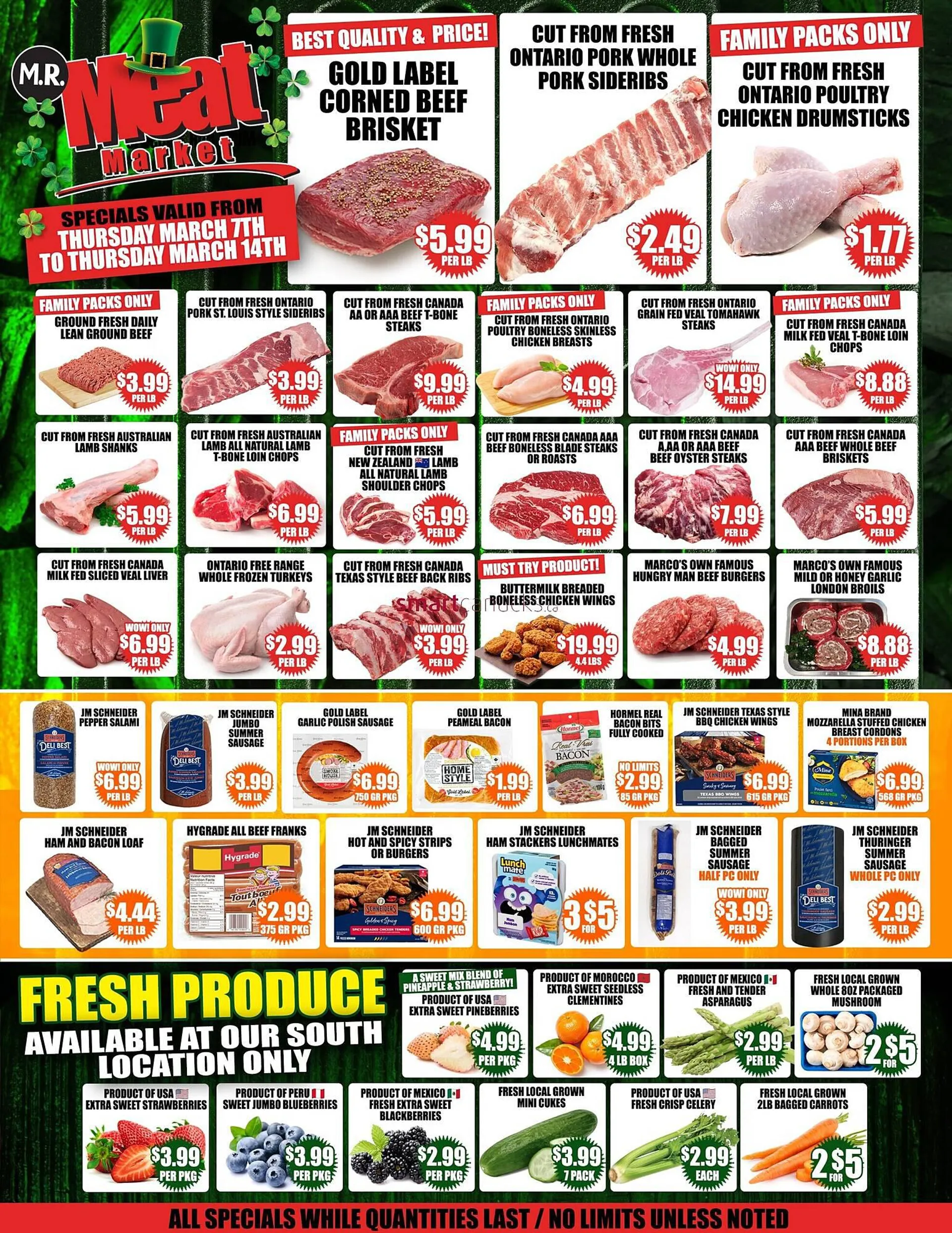 Mr. Meat Market flyer from March 7 to March 14 2024 - flyer page 1