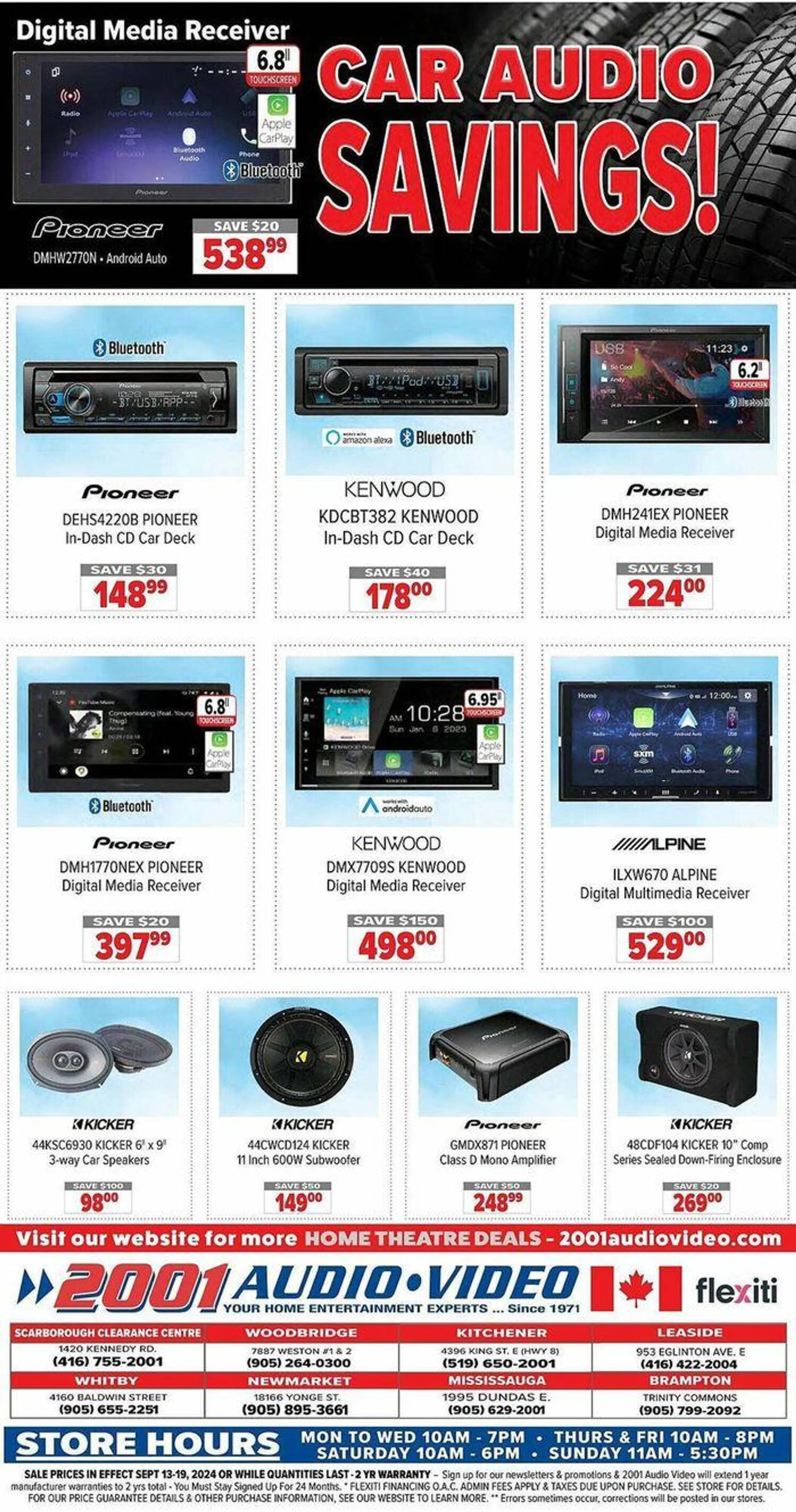 Home Theatre Sale from September 13 to September 20 2024 - flyer page 6