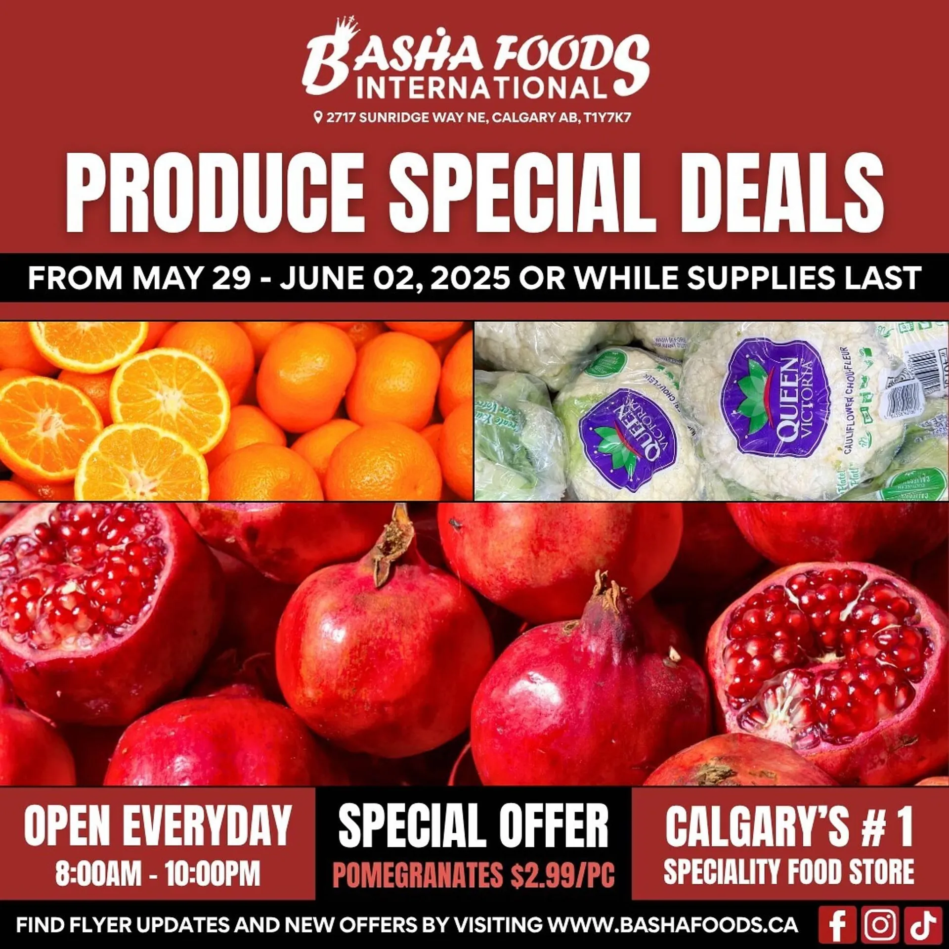 Basha Foods flyer from May 29 to June 2 2025 - flyer page 1