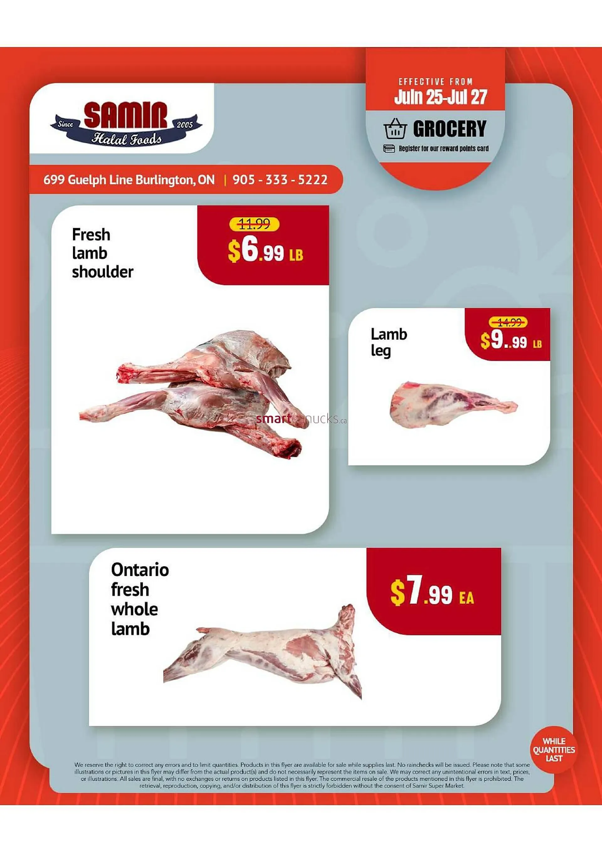 Samir Supermarket flyer from July 25 to July 31 2025 - flyer page 1