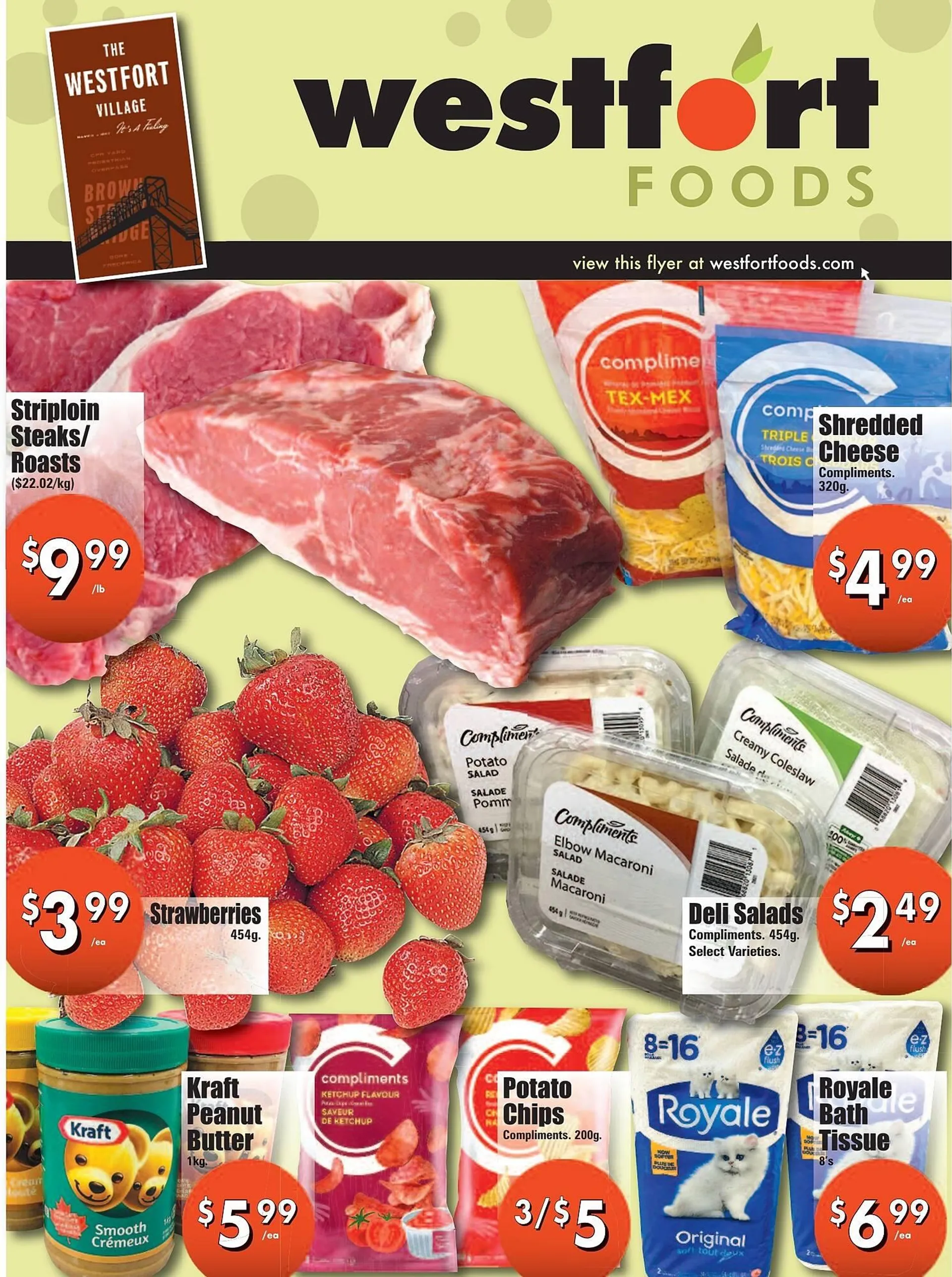 Westfort Foods flyer - 1