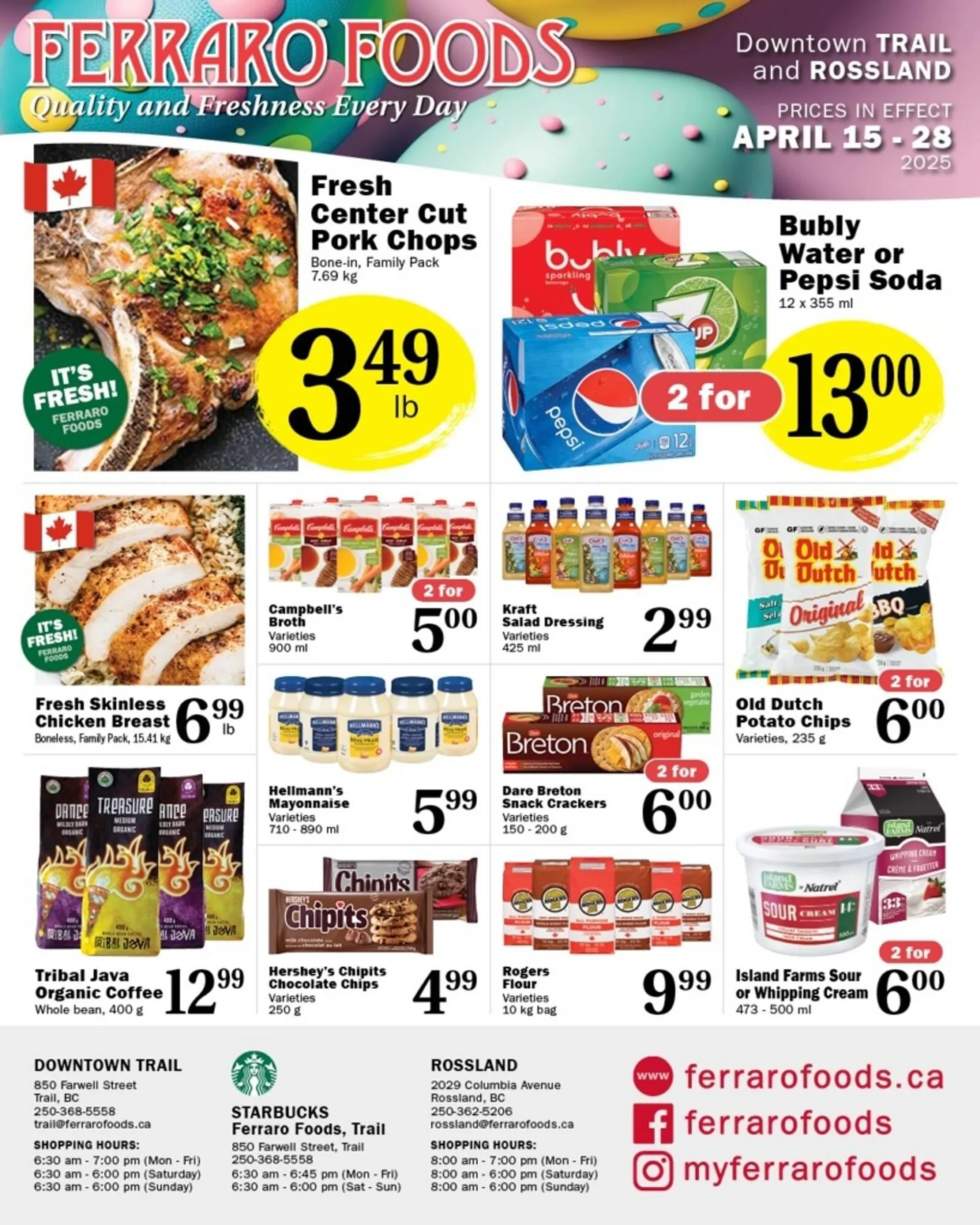 Ferraro Foods flyer - 1