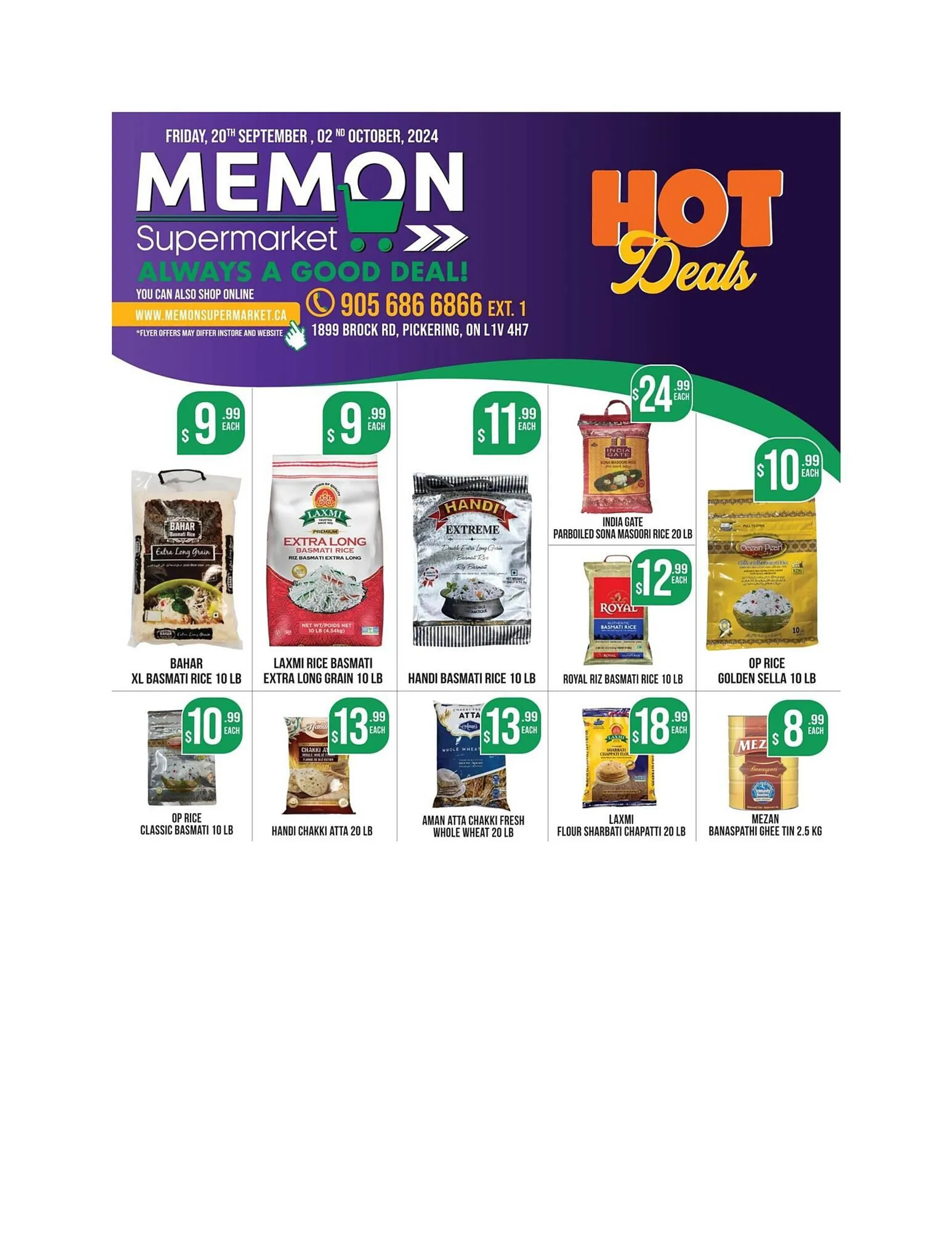 Memon Supermarket flyer - 1