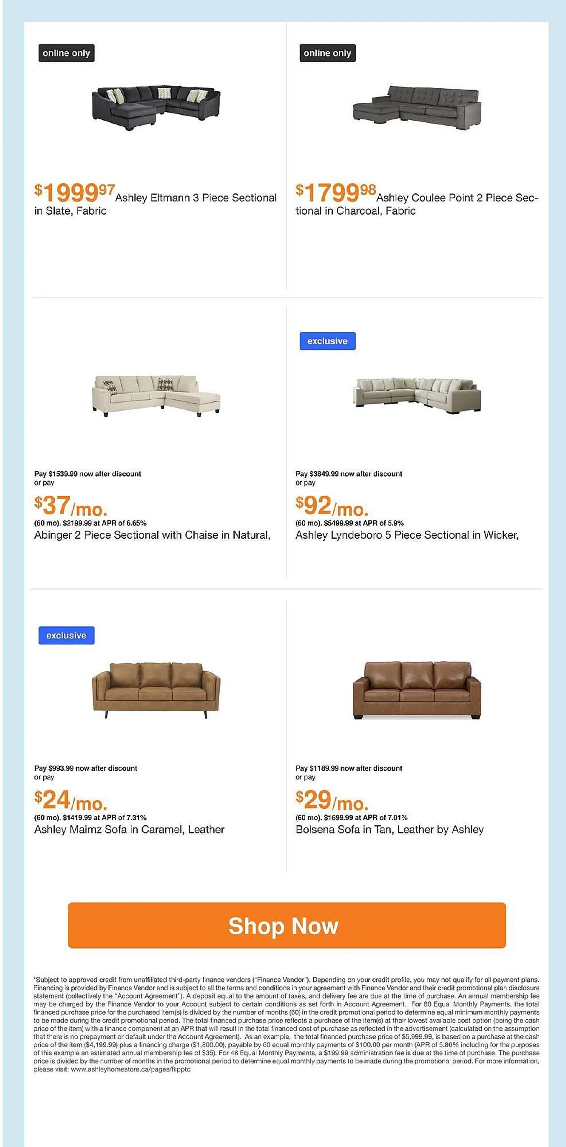 Ashley Furniture flyer from December 11 to December 24 2023 - flyer page 6