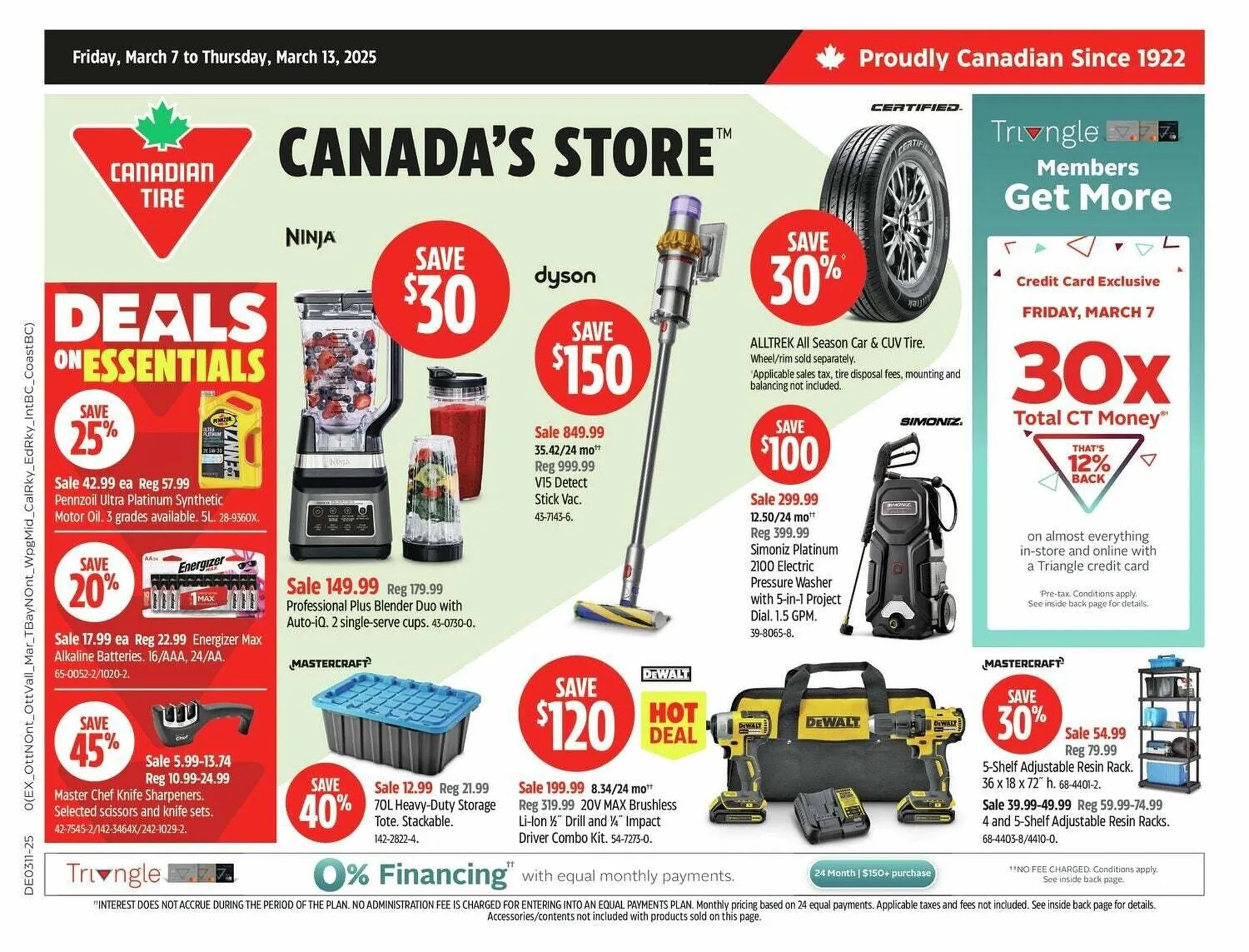 Canadian Tire flyer - 1