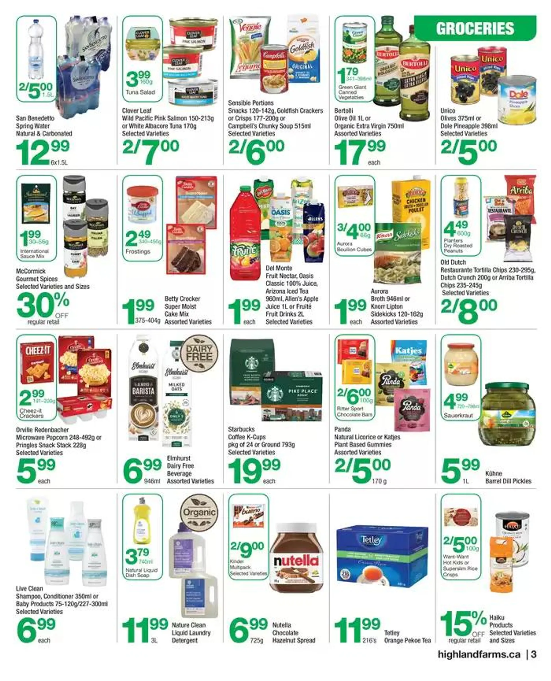 Weekly Specials from September 26 to October 2 2024 - flyer page 3