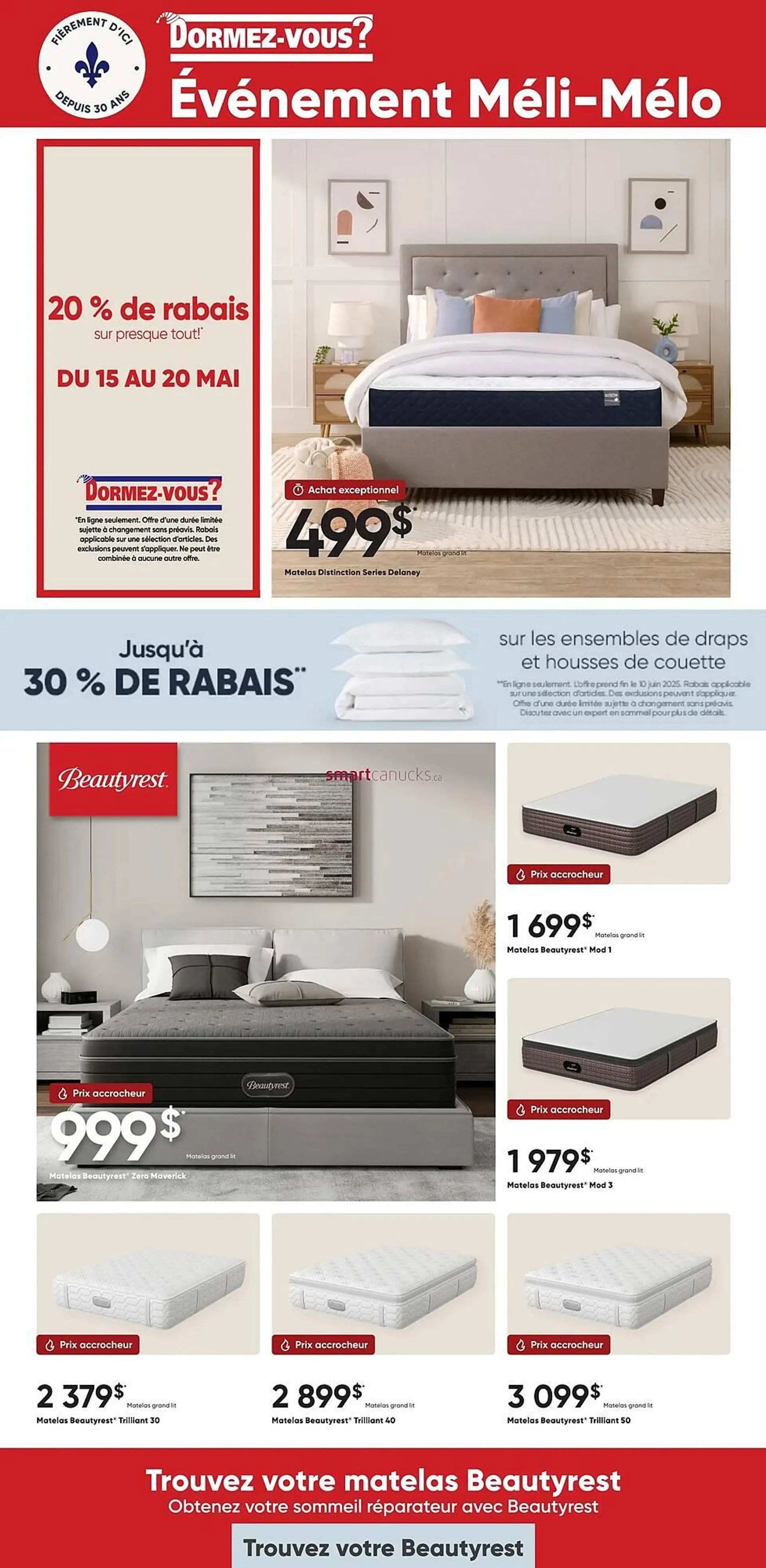 Dormez Vous flyer - 1