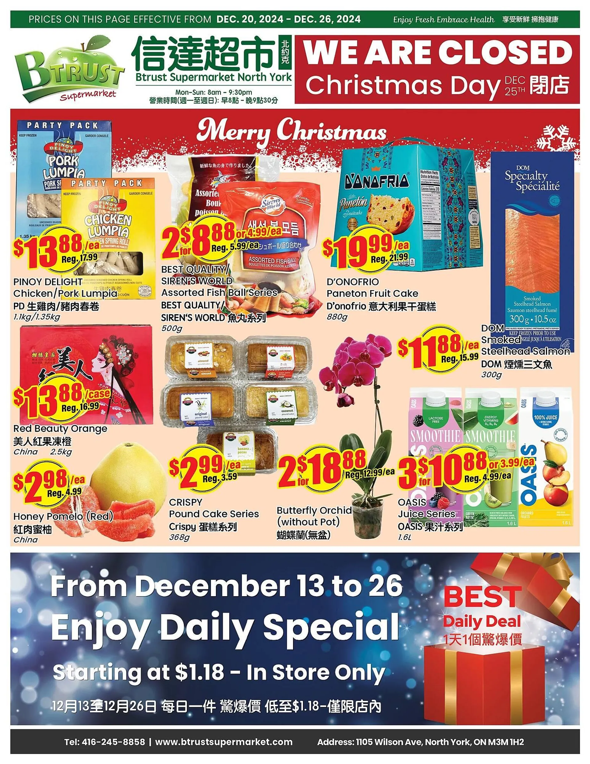 Btrust Supermarket flyer - 1