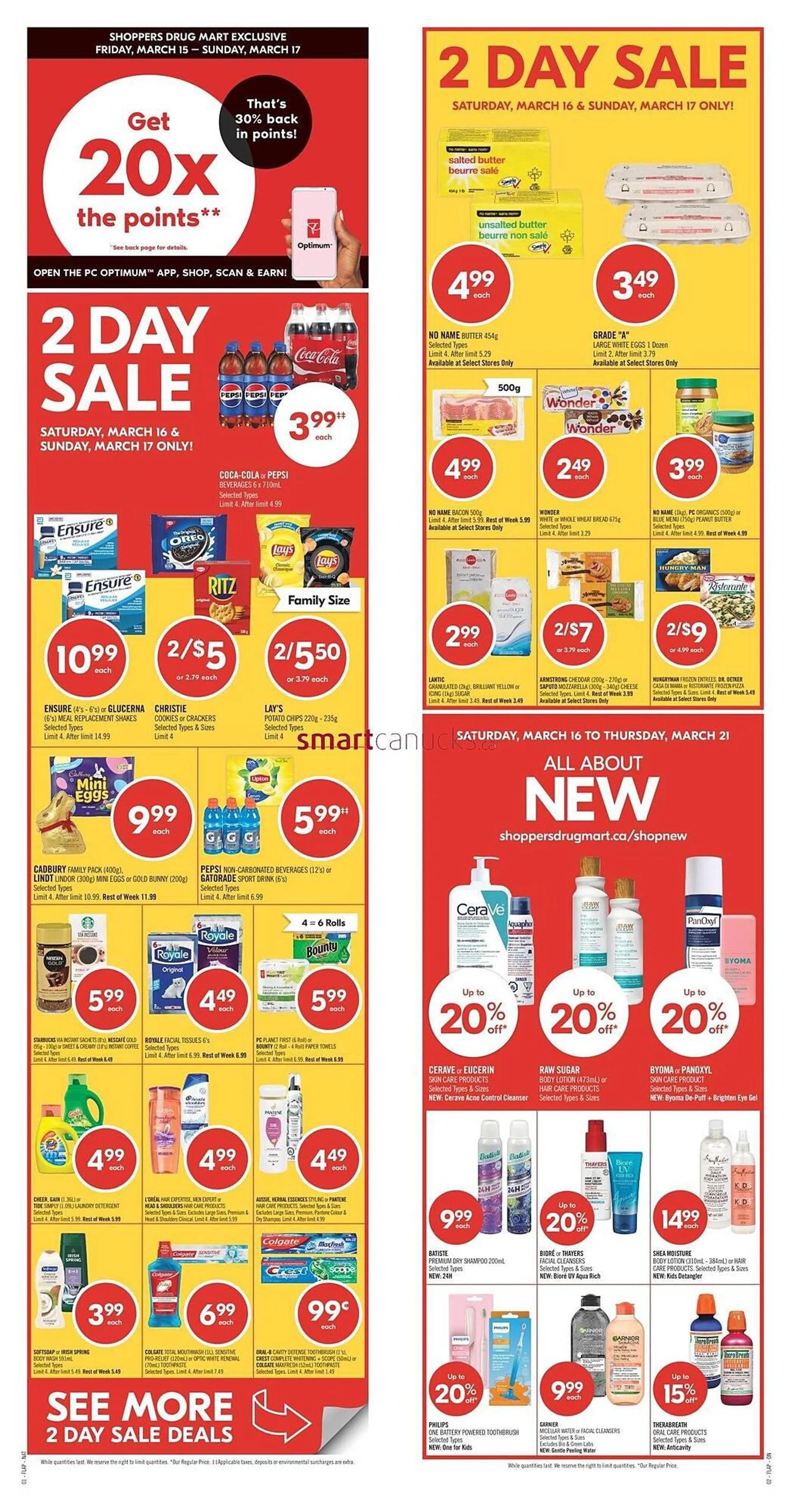 Shoppers Drug Mart flyer from March 14 to March 20 2024 - flyer page 