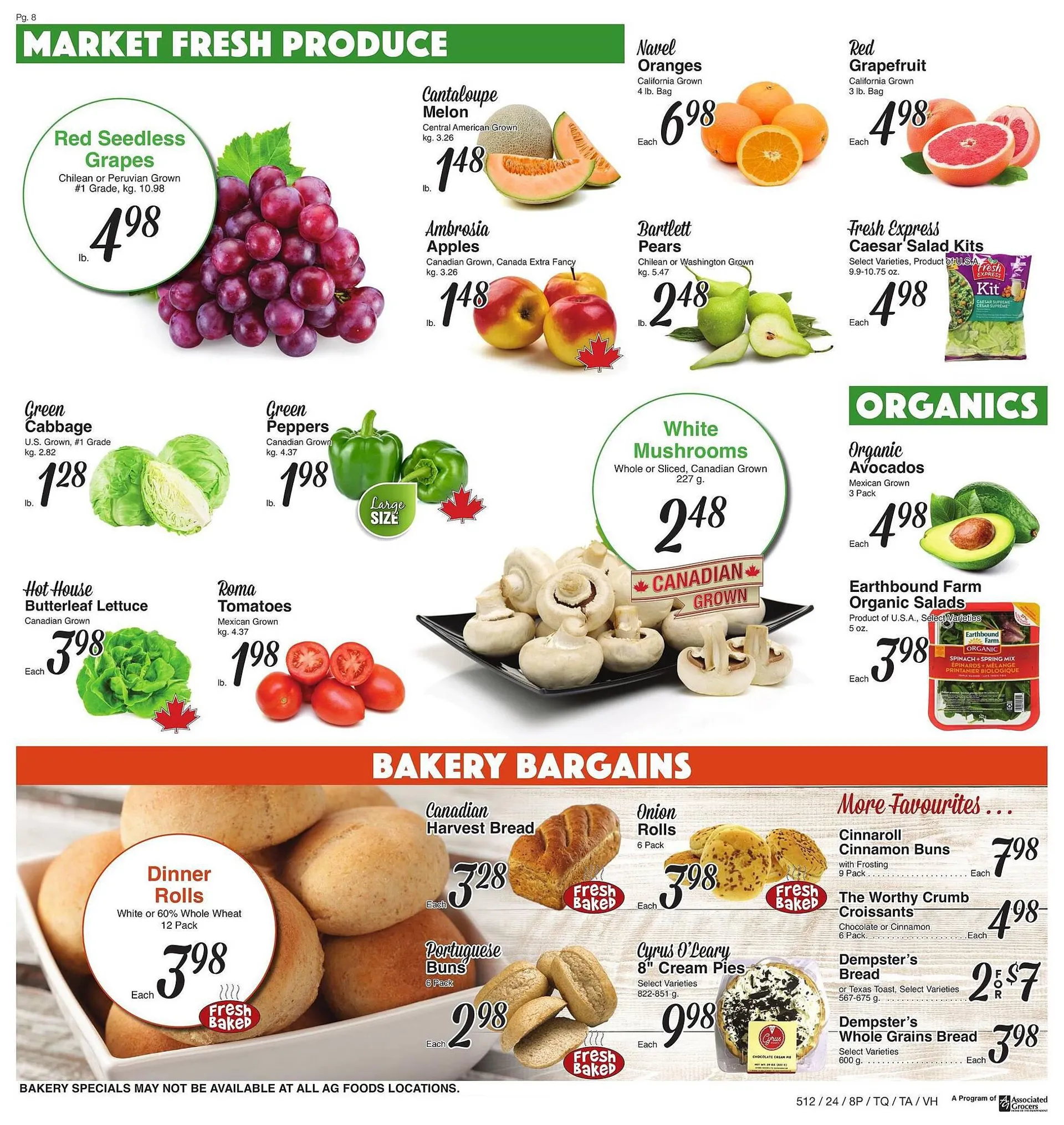 AG Foods flyer from March 15 to March 21 2024 - flyer page 8