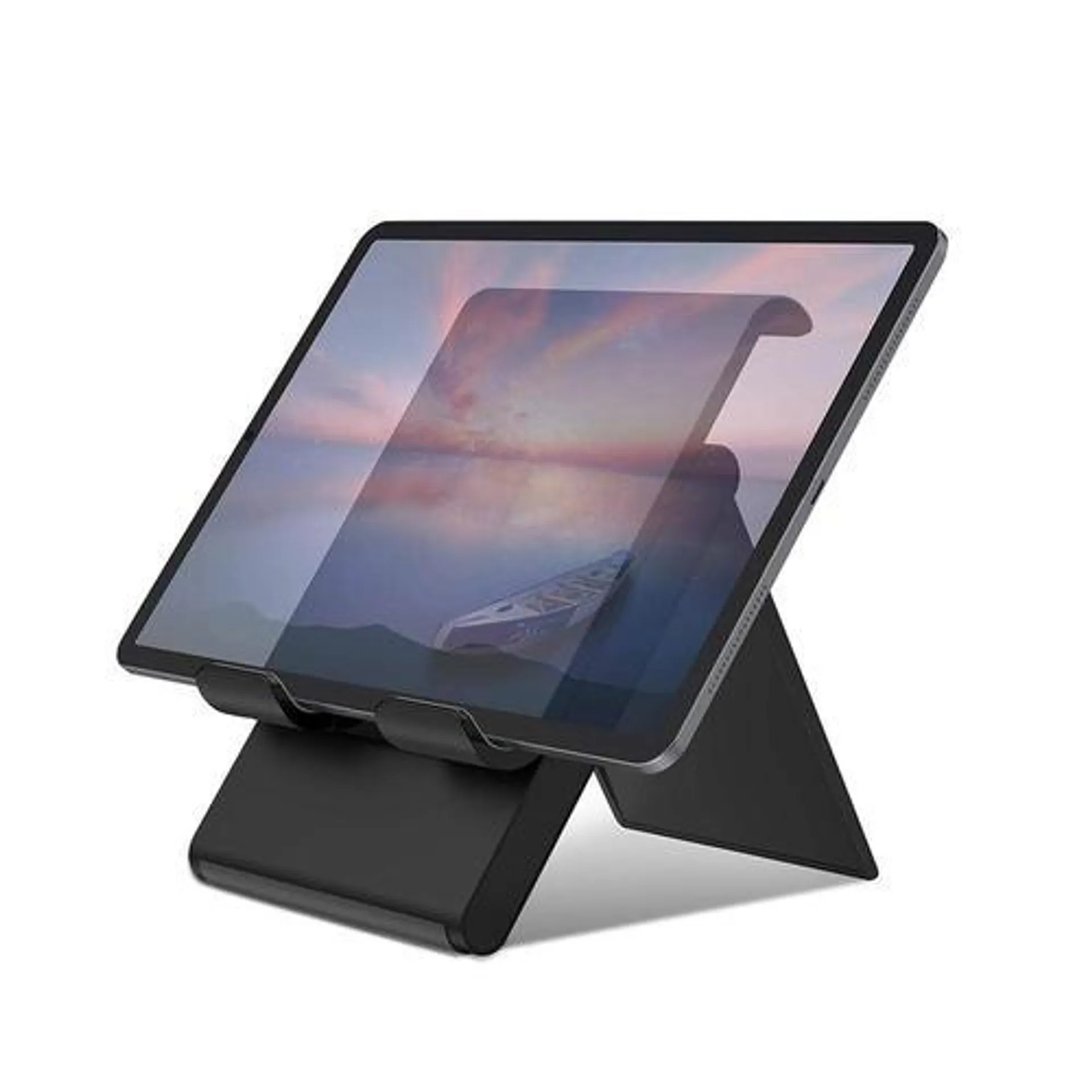 Adjustable Tablet Stand Holder Portable Foldable Desktop Stand for 4-12.9" Screen