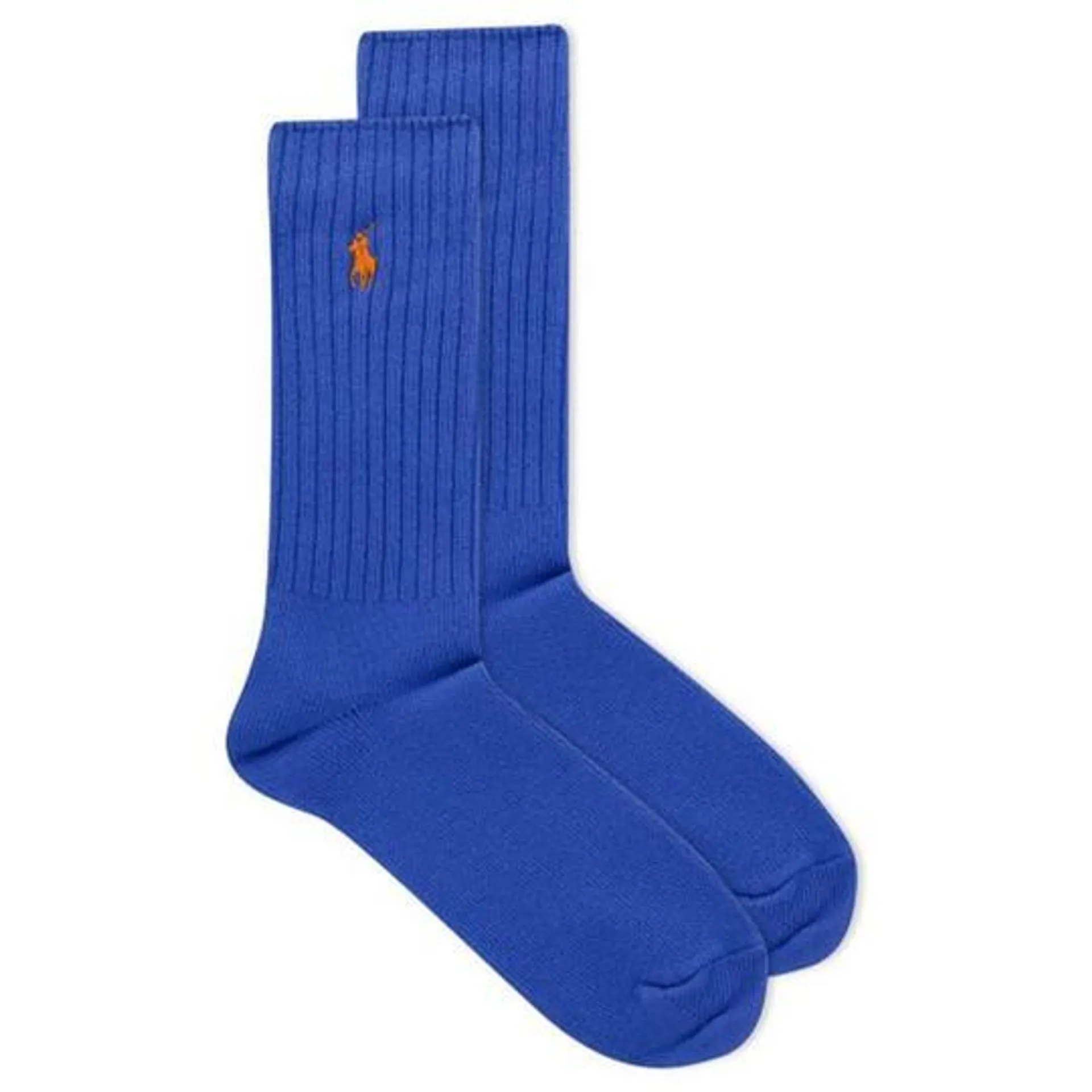 Men's Signature Pony Cotton-Blend Crew Sock