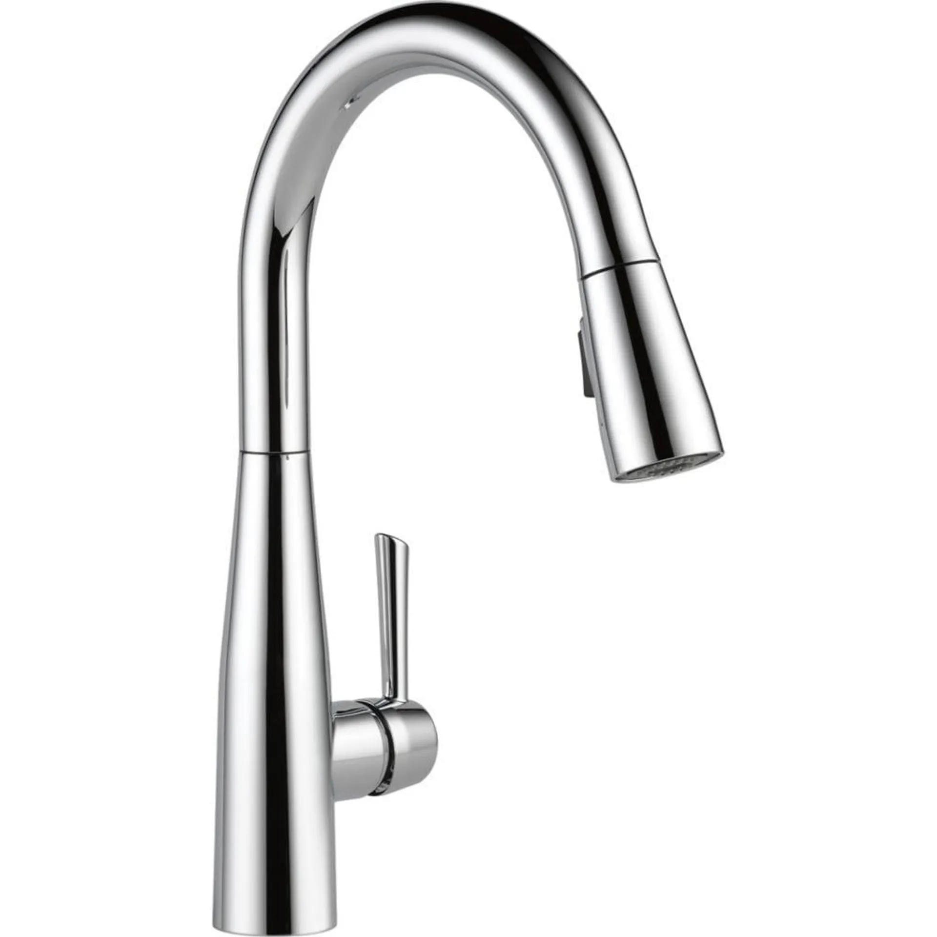 Essa Single-Handle Pull-Down Sprayer Kitchen Faucet with MagnaTite Docking in Chrome