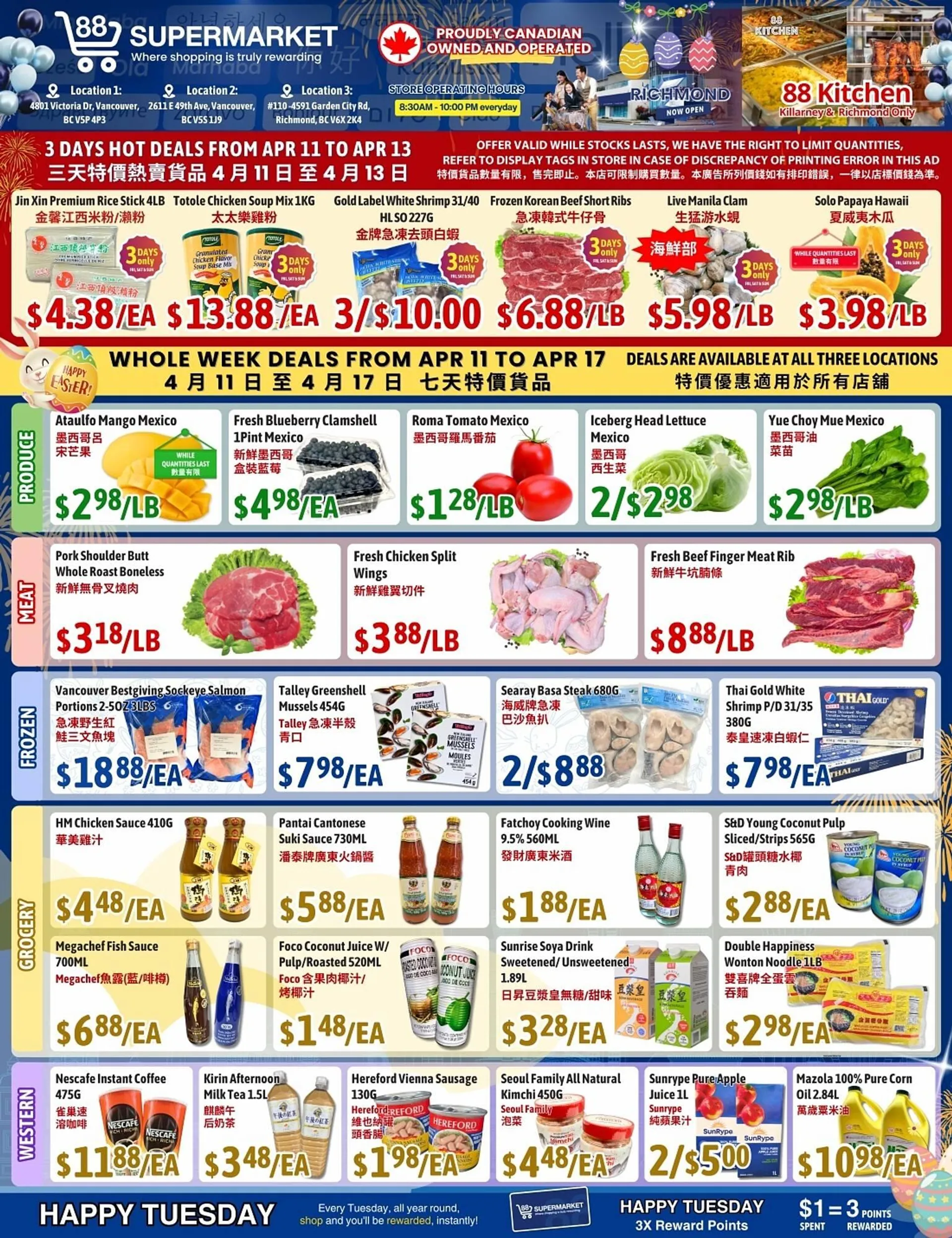 88 Supermarket flyer - 1