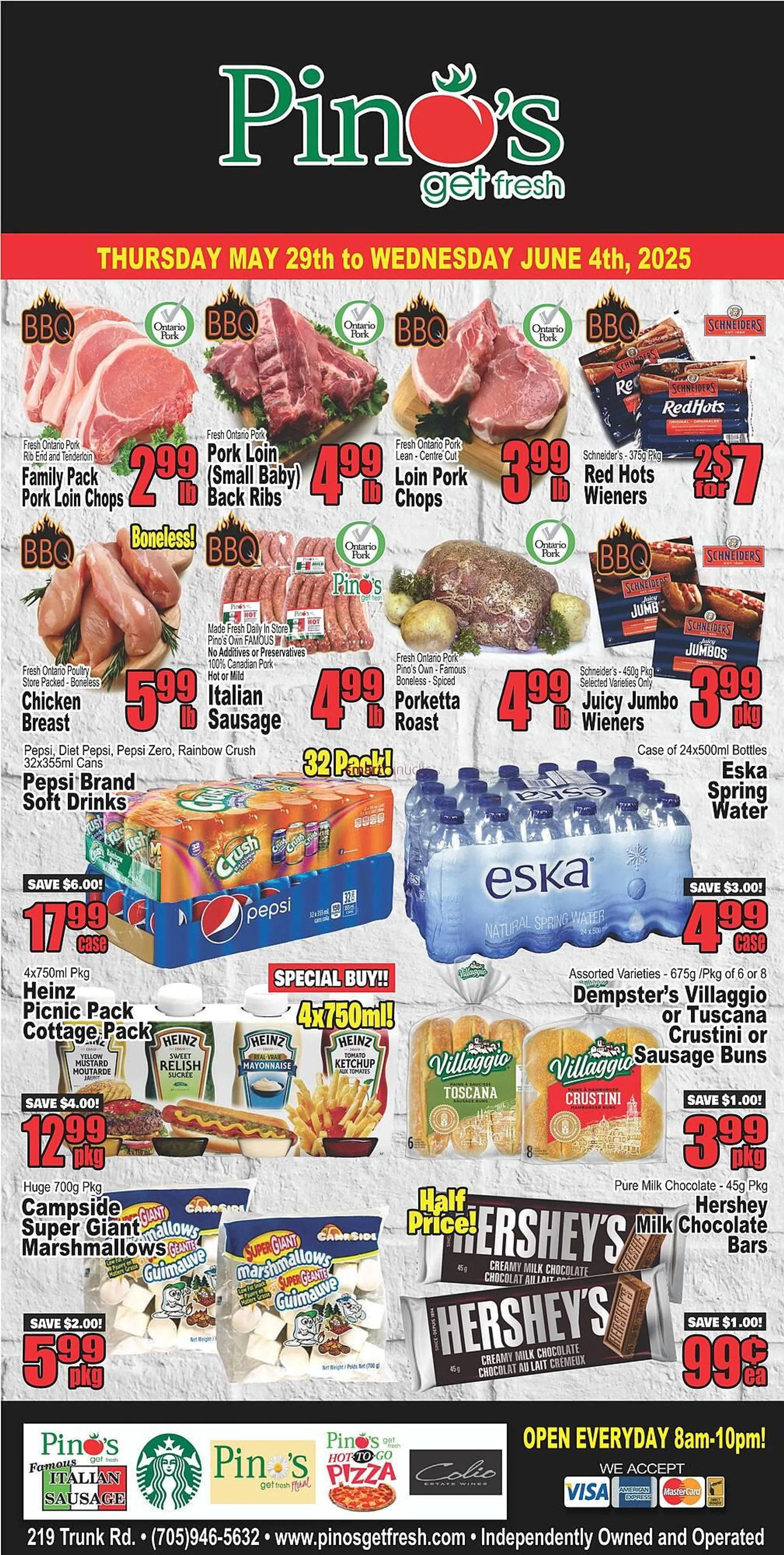 Pino's flyer from May 29 to June 4 2025 - flyer page 1