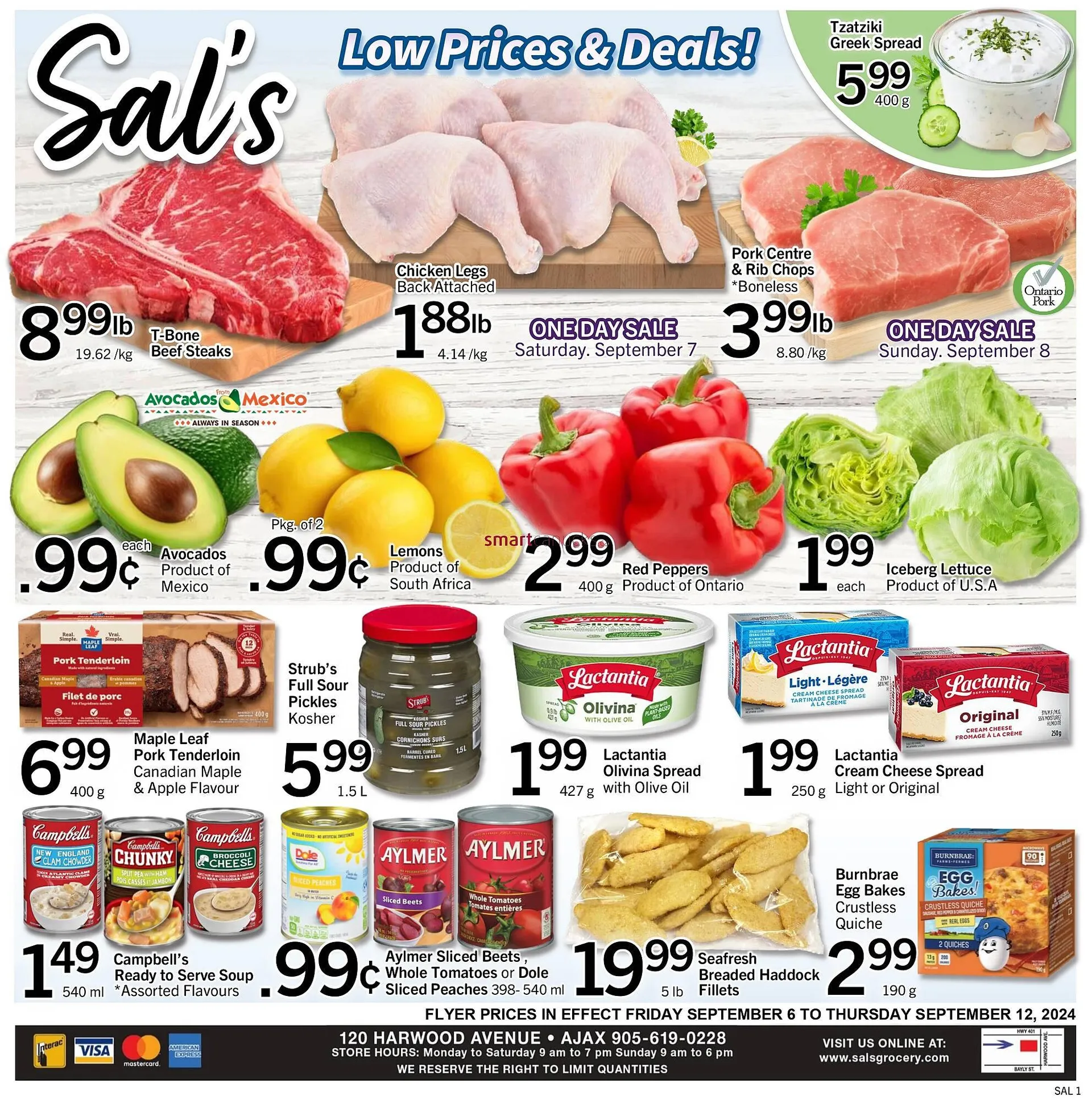 Sals Grocery flyer - 1