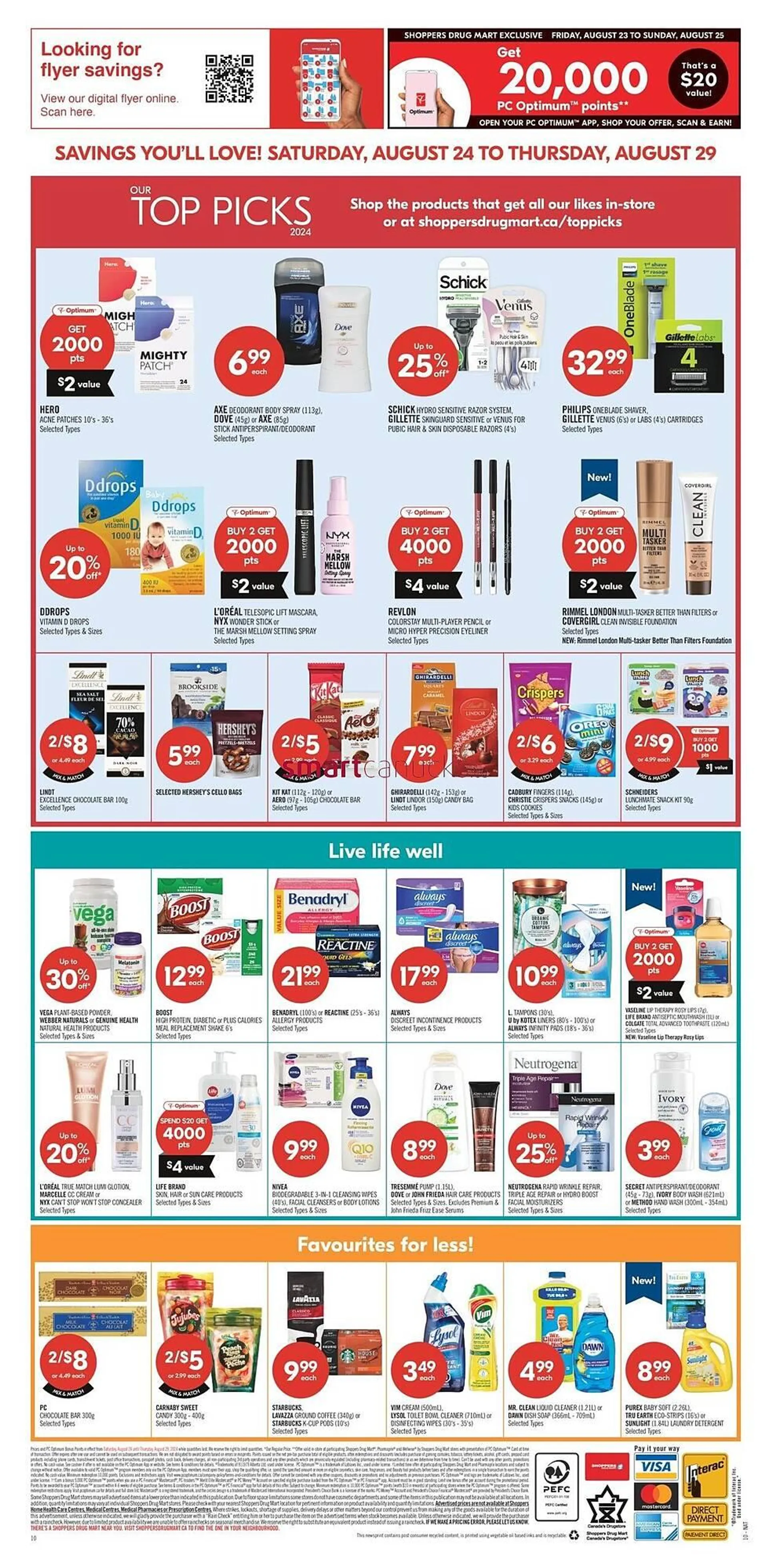 Shoppers Drug Mart flyer from August 22 to August 28 2024 - flyer page 22