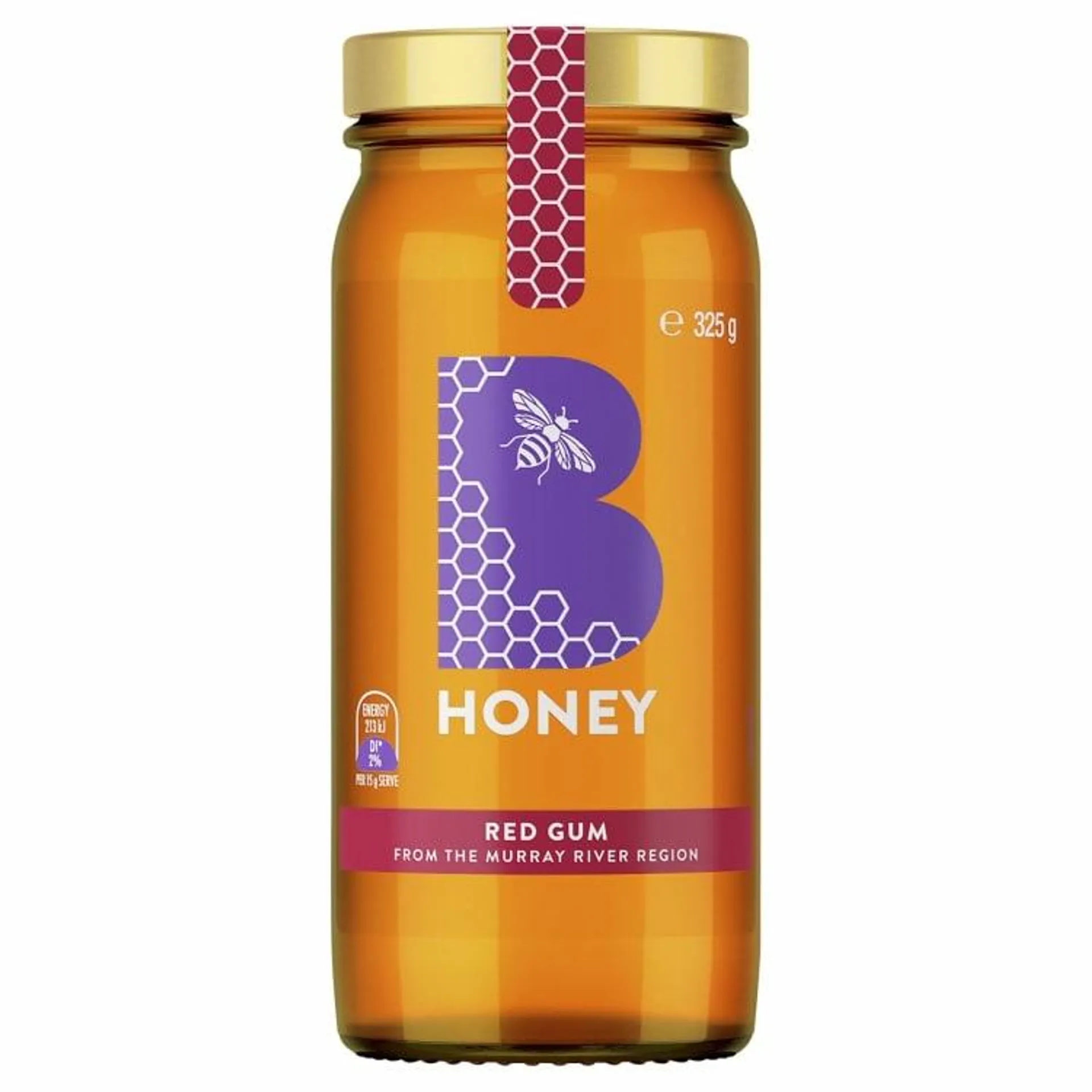 B Honey Single Source Red Gum Honey