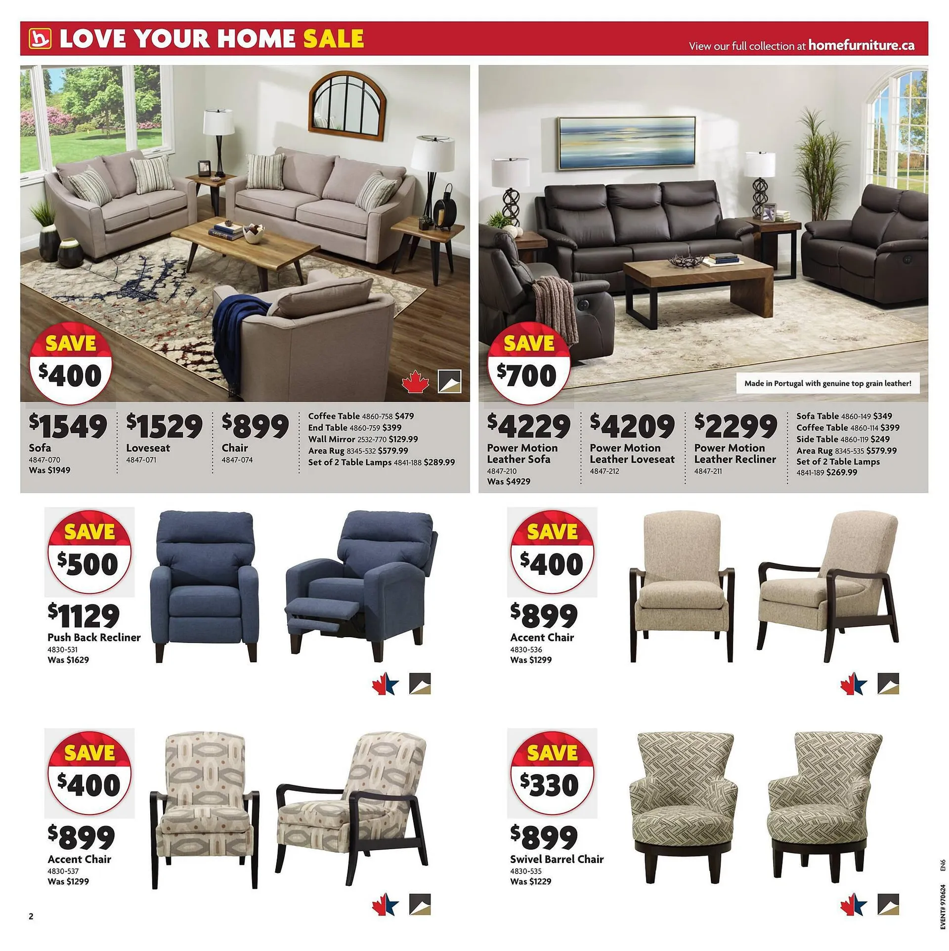 Home Furniture flyer from February 7 to February 13 2024 - flyer page 3