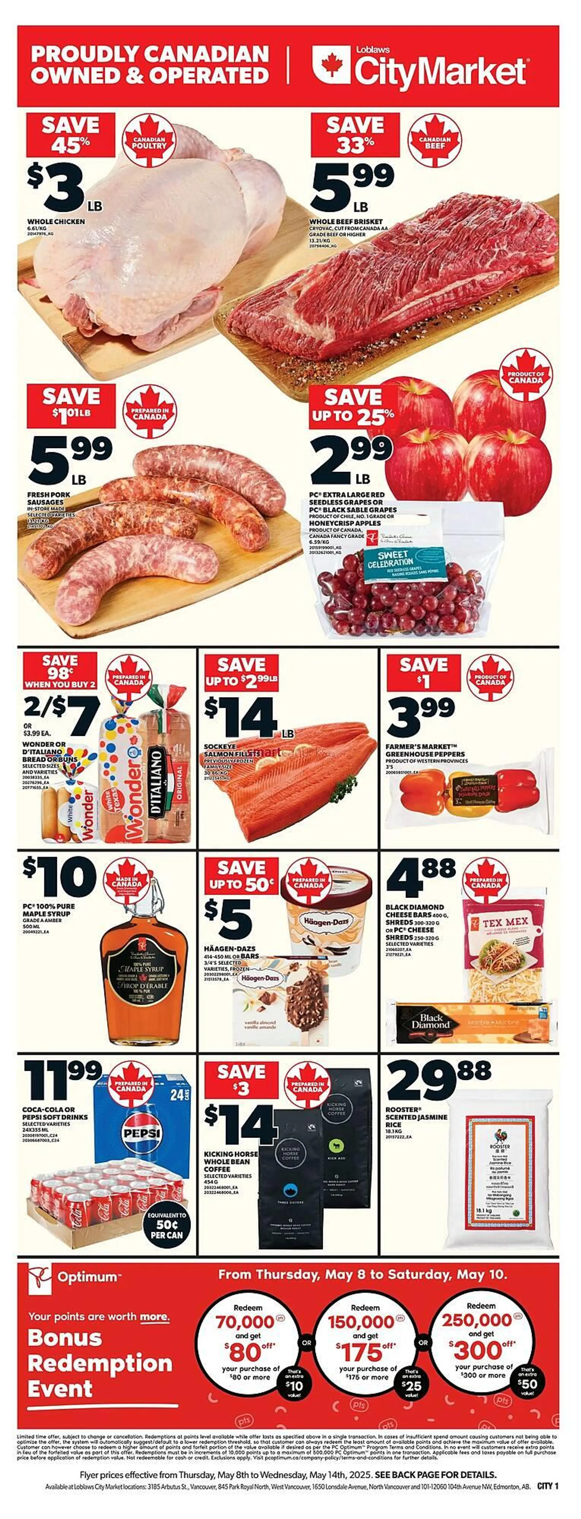 Loblaws flyer from May 8 to May 14 2025 - flyer page 3
