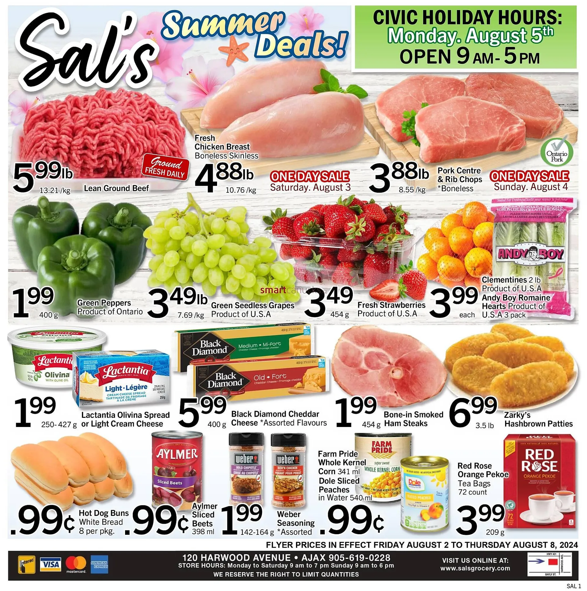 Sals Grocery flyer - 1