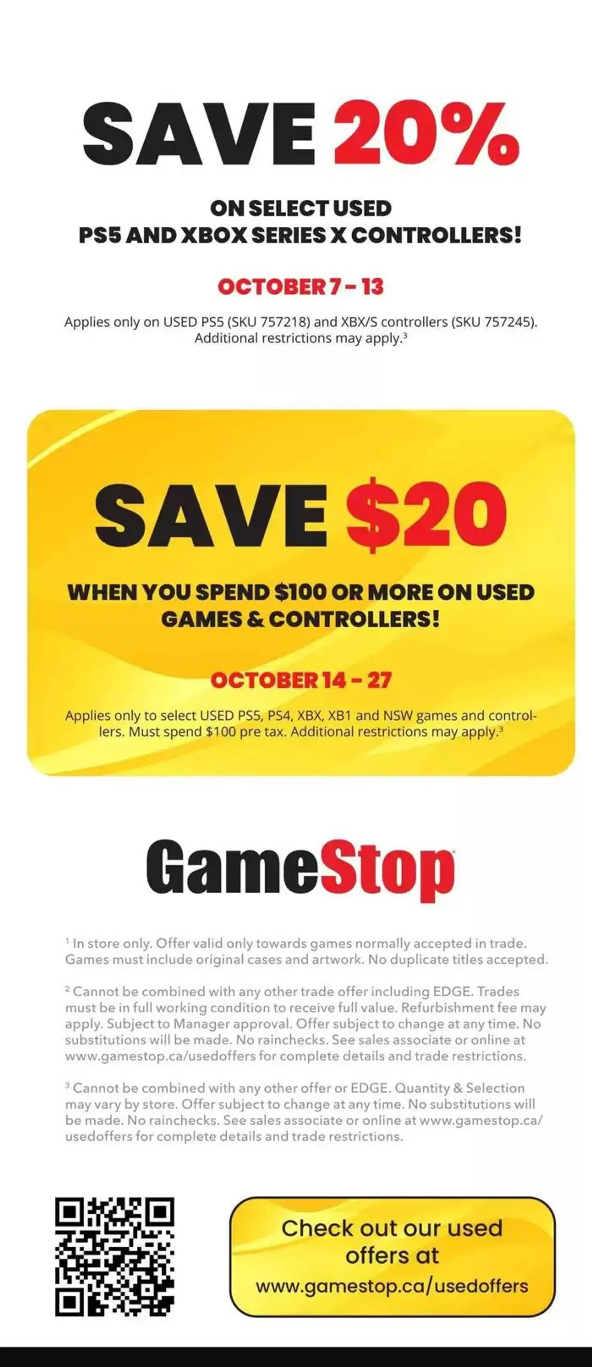 Game Stop Weekly ad from October 7 to November 3 2024 - flyer page 8