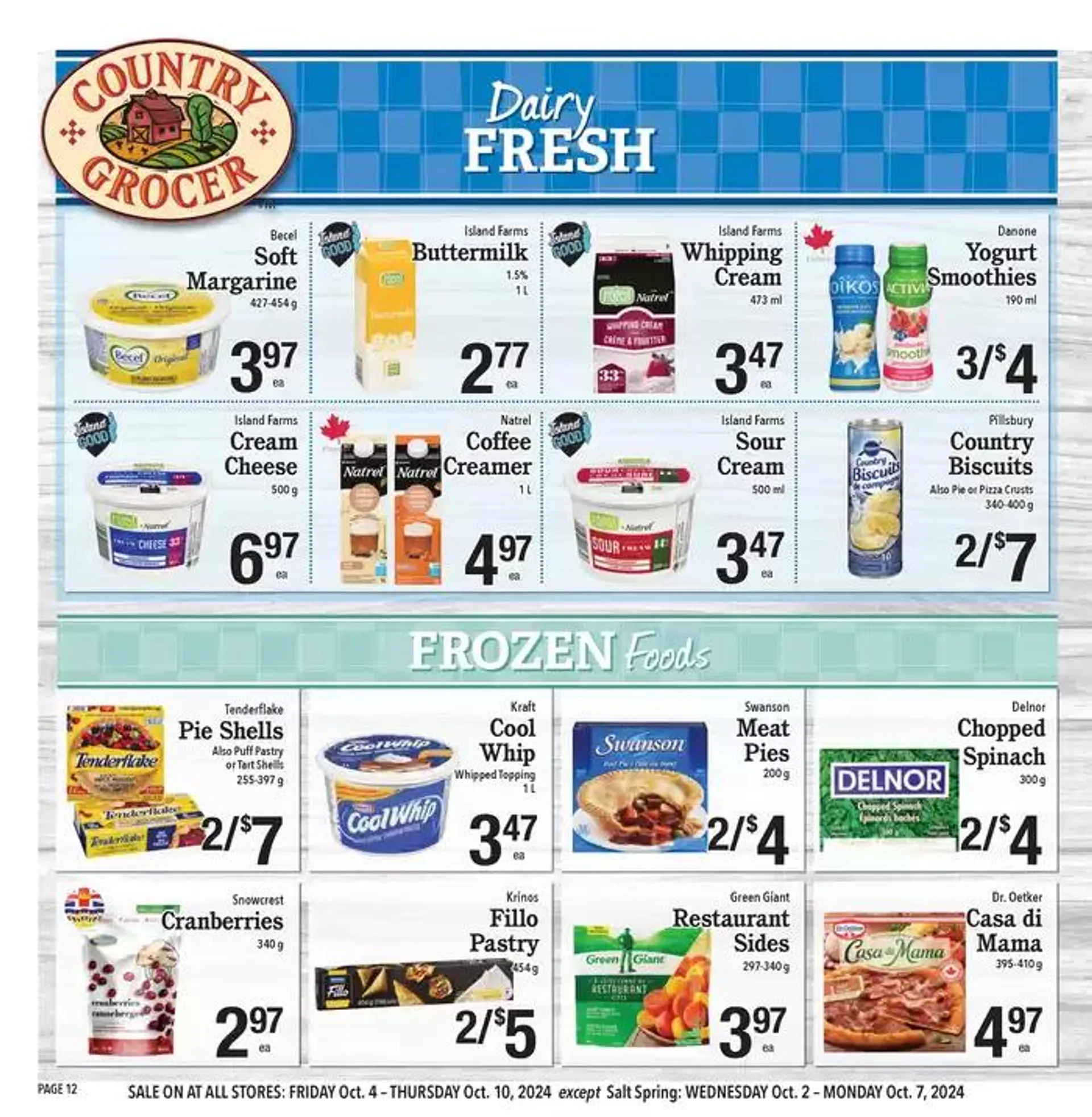 Our best bargains from October 2 to October 16 2024 - flyer page 12