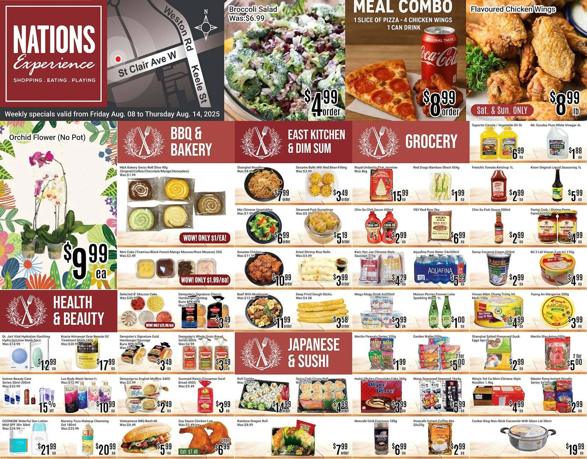Nations Fresh Foods flyer from August 7 to August 14 2025 - flyer page 1