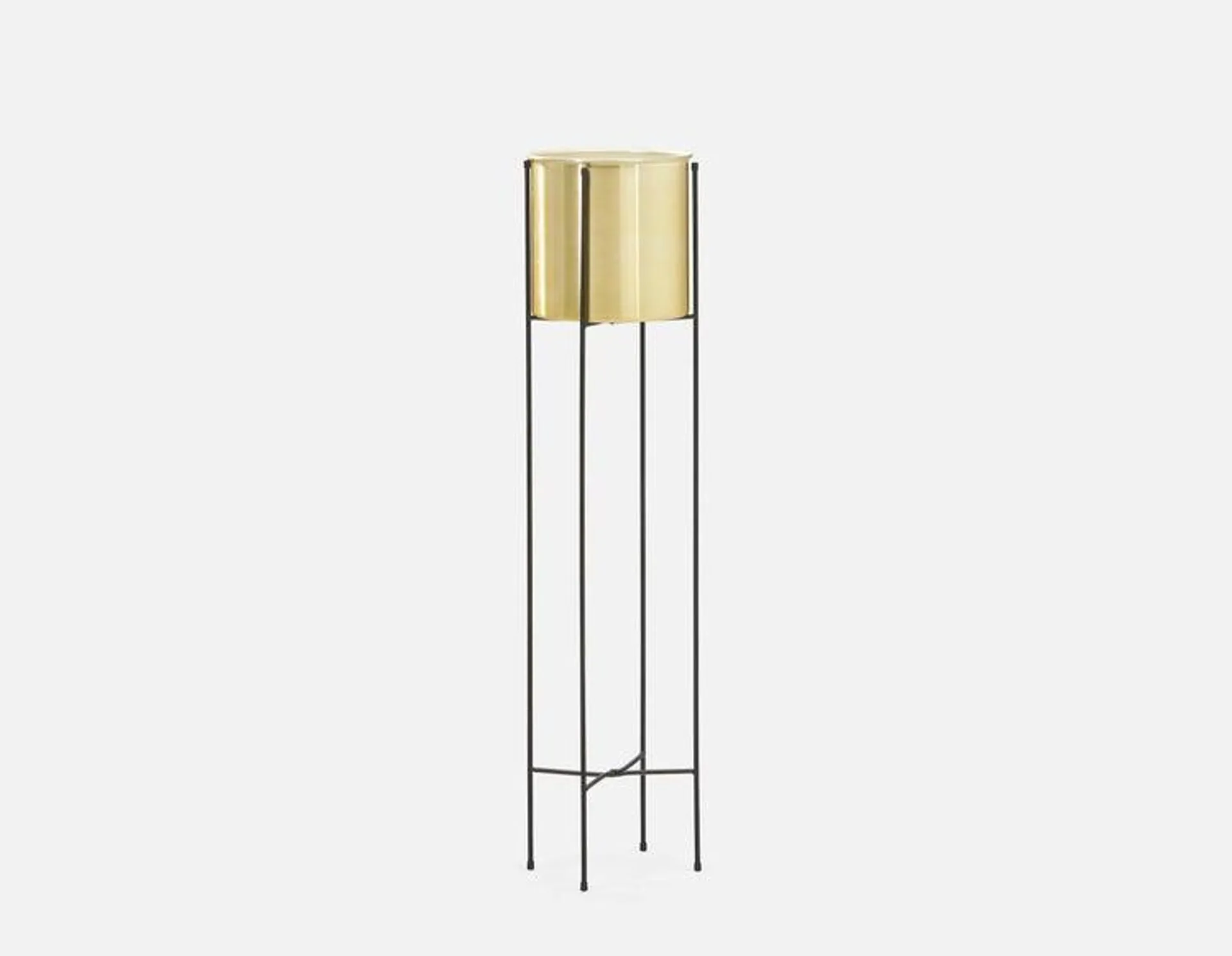 LAURI metal planter with stand 102 cm