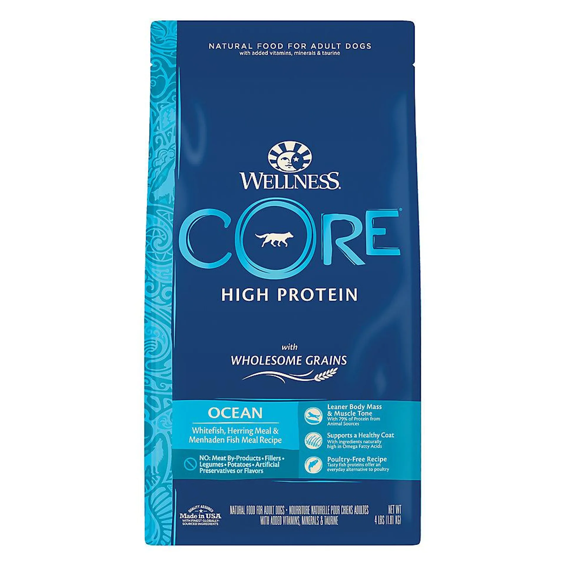 Wellness® CORE® High Protein With-Grain Adult Dry Dog Food - Ocean