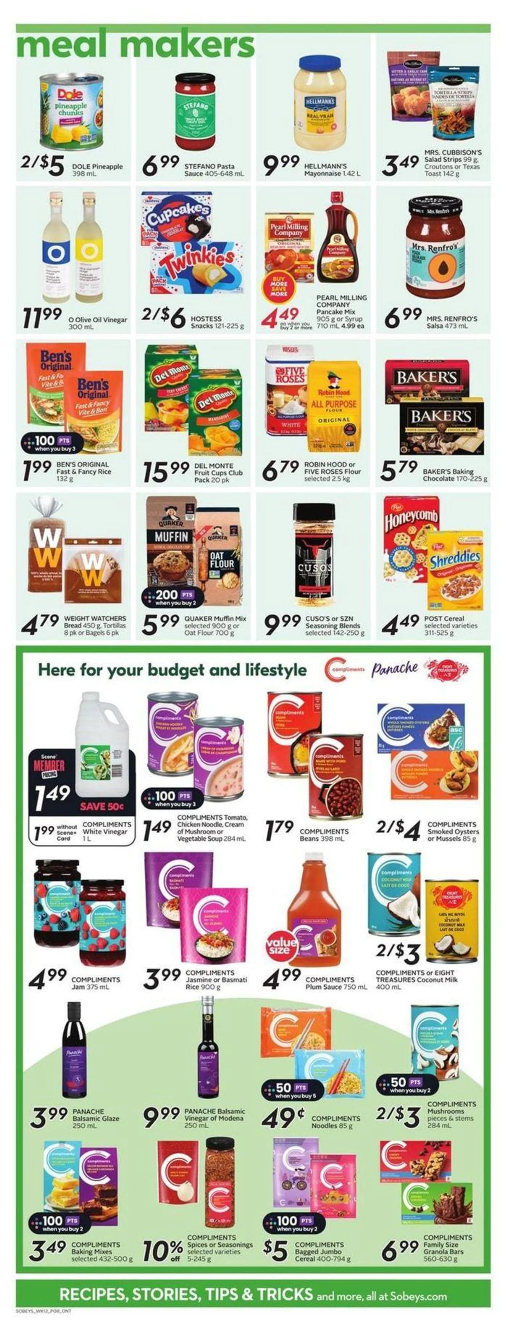 Sobeys Weekly ad from July 18 to August 1 2024 - flyer page 8