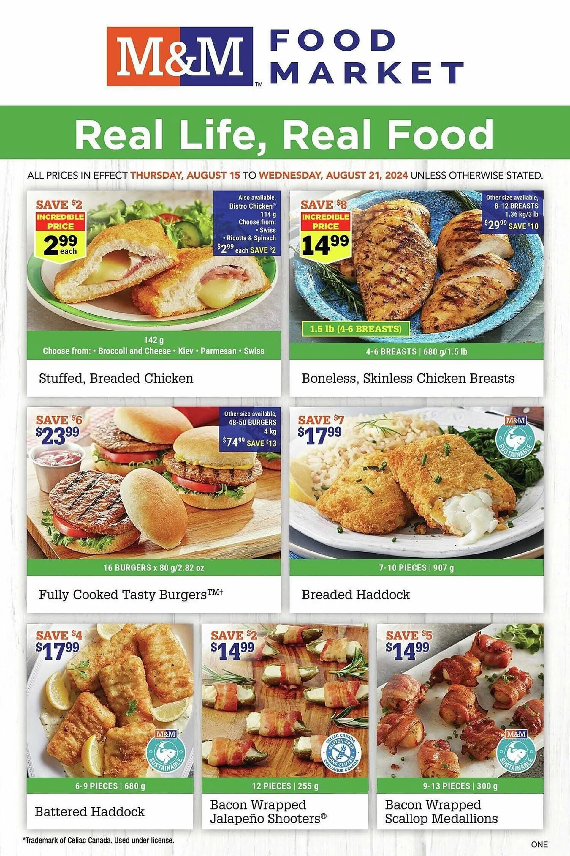 M & M Food Market flyer - 1