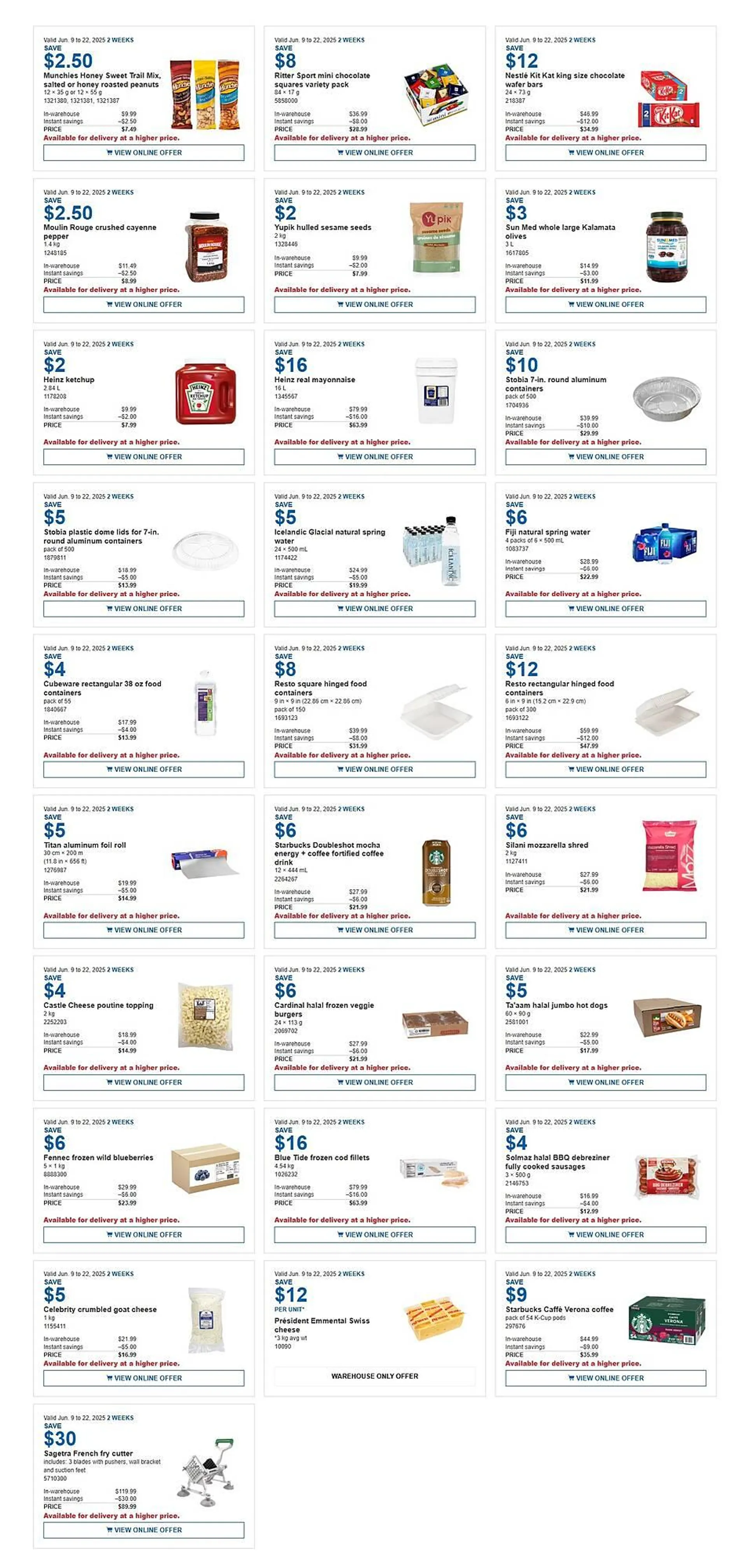 Costco flyer from June 9 to June 22 2025 - flyer page 1