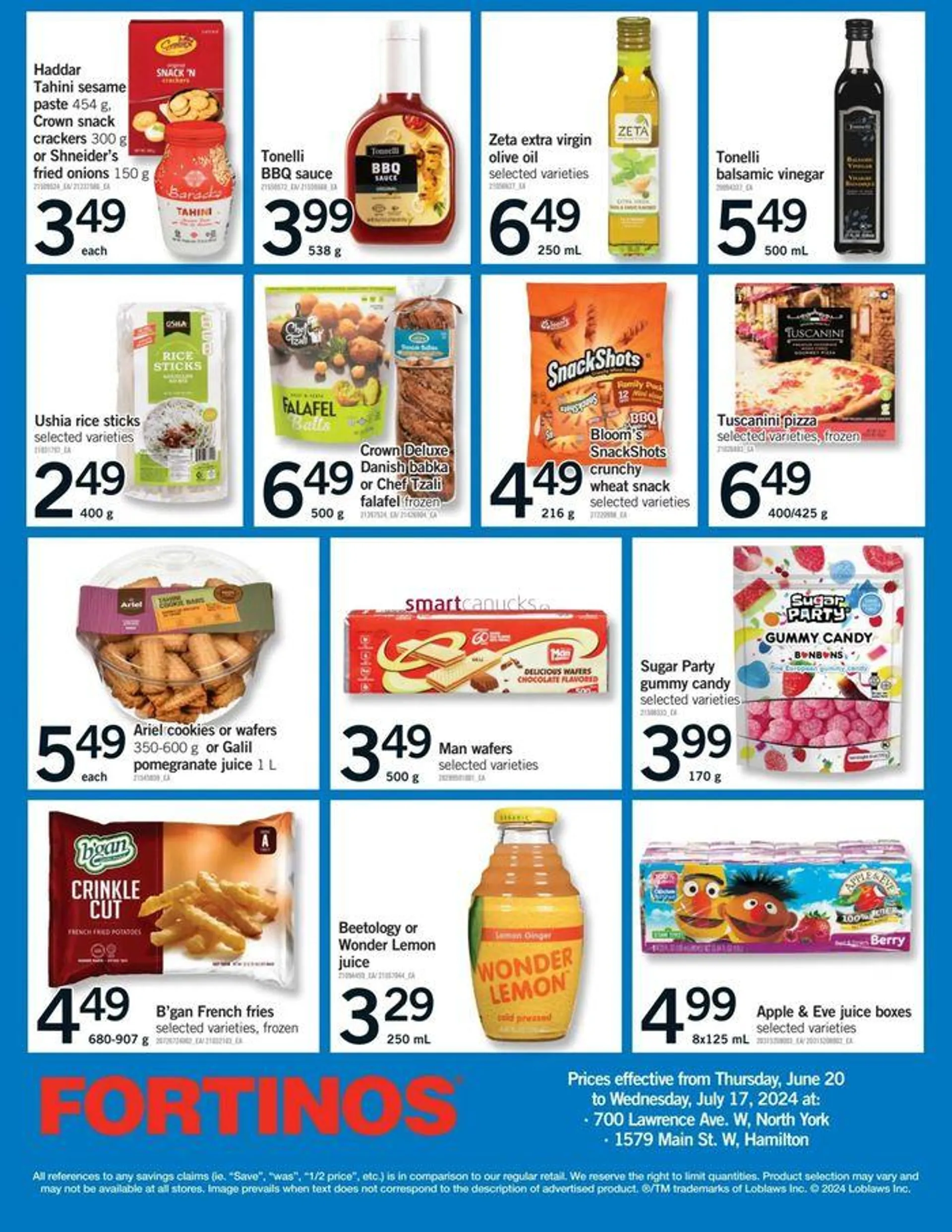 Fortinos weekly flyer from June 20 to June 26 2024 - flyer page 19