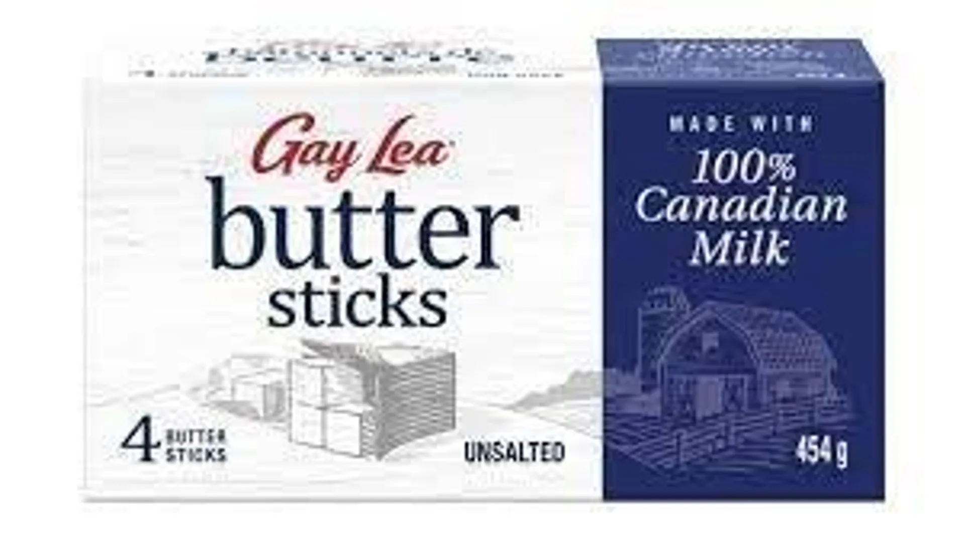 Gaylea Butter Unsalted 454g