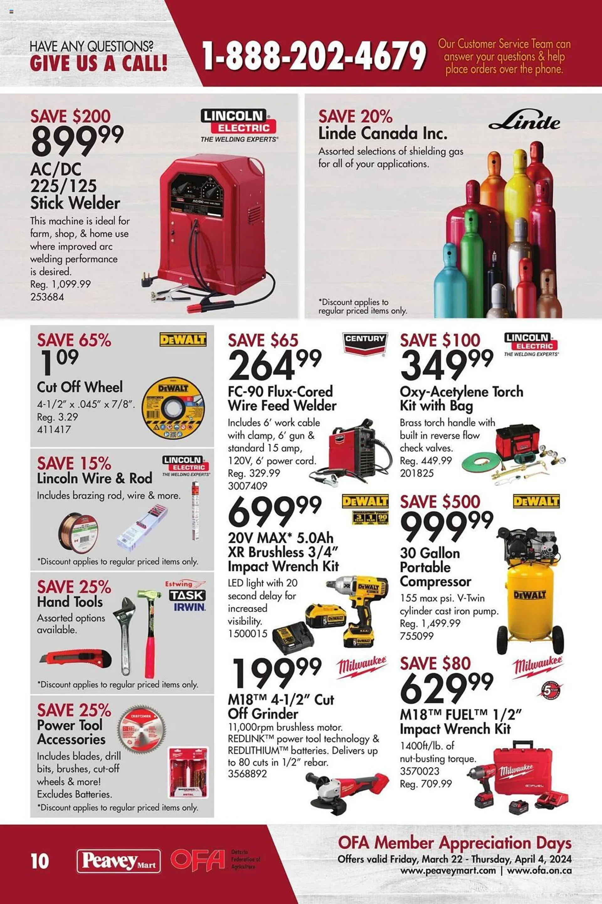 Peavey Mart flyer from March 22 to April 4 2024 - flyer page 10