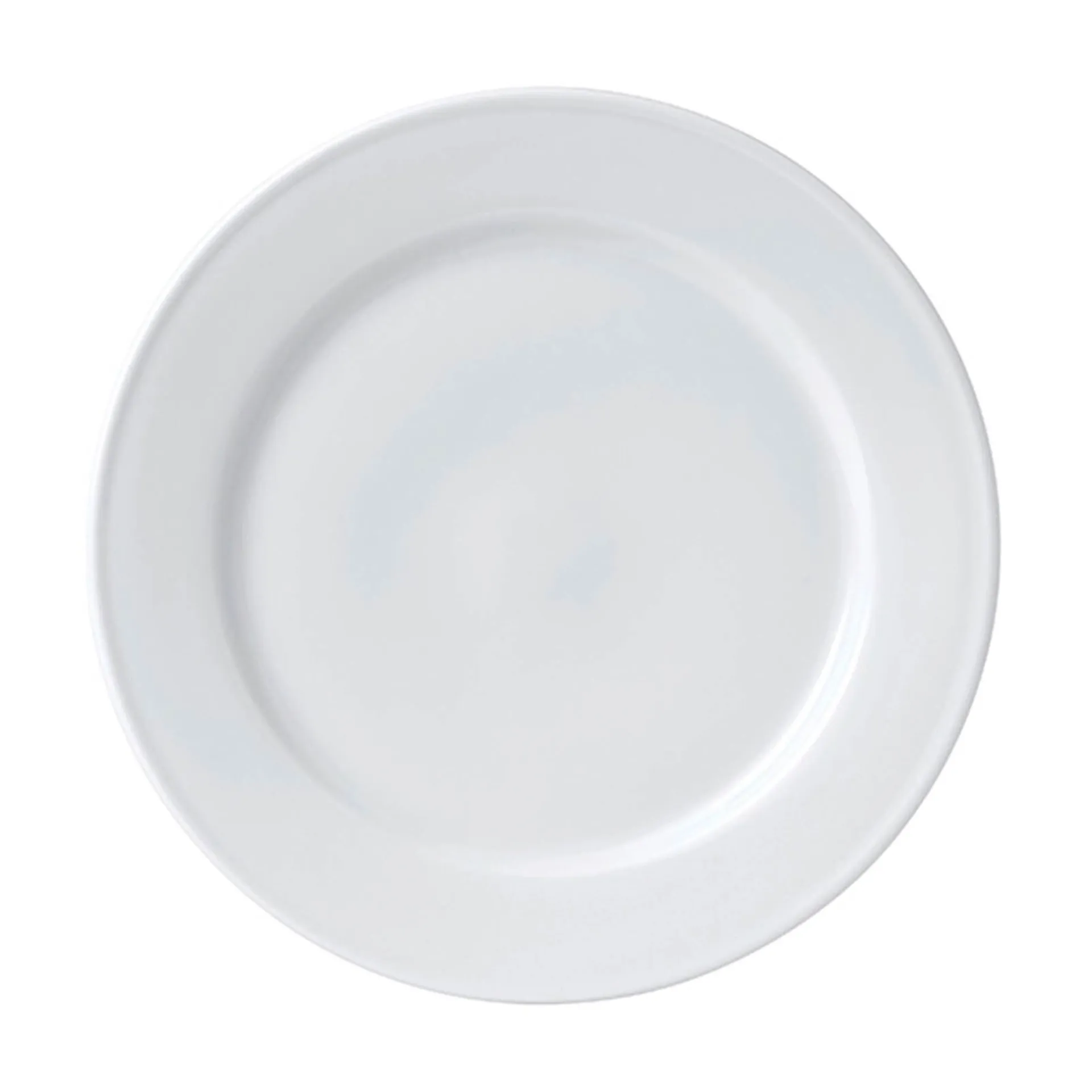 Loop White Salad Plate