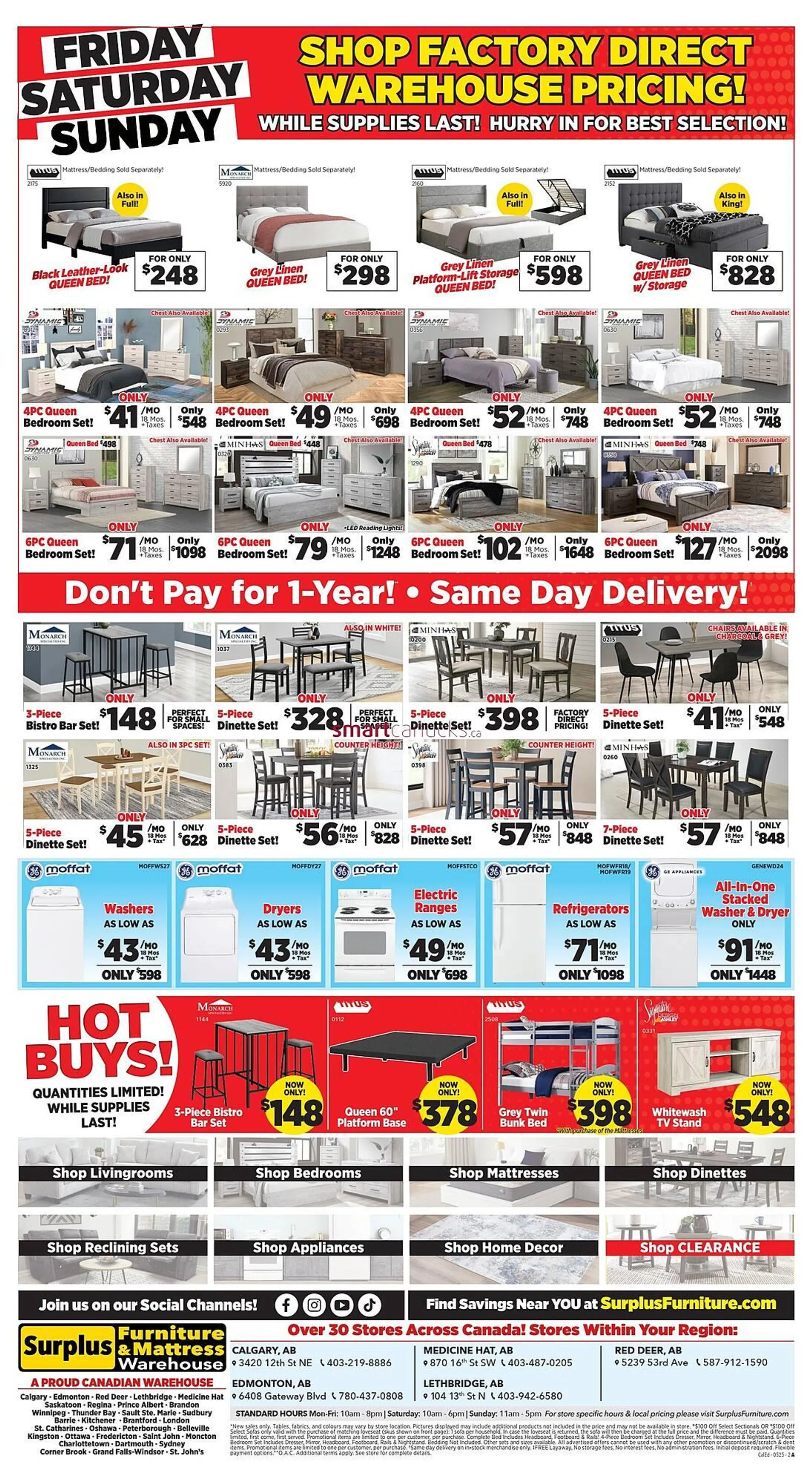 Surplus Furniture flyer from May 19 to May 25 2025 - flyer page 3