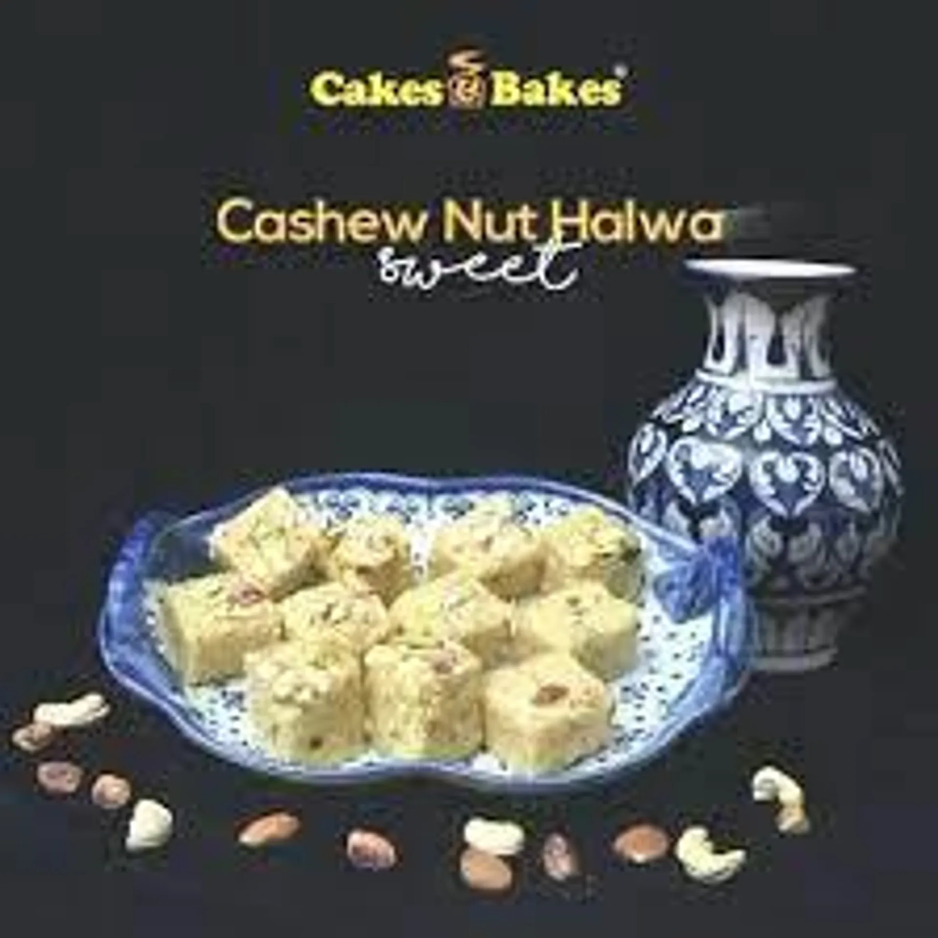 Cakes & Bakes Cashew Nut Halwa 1lb