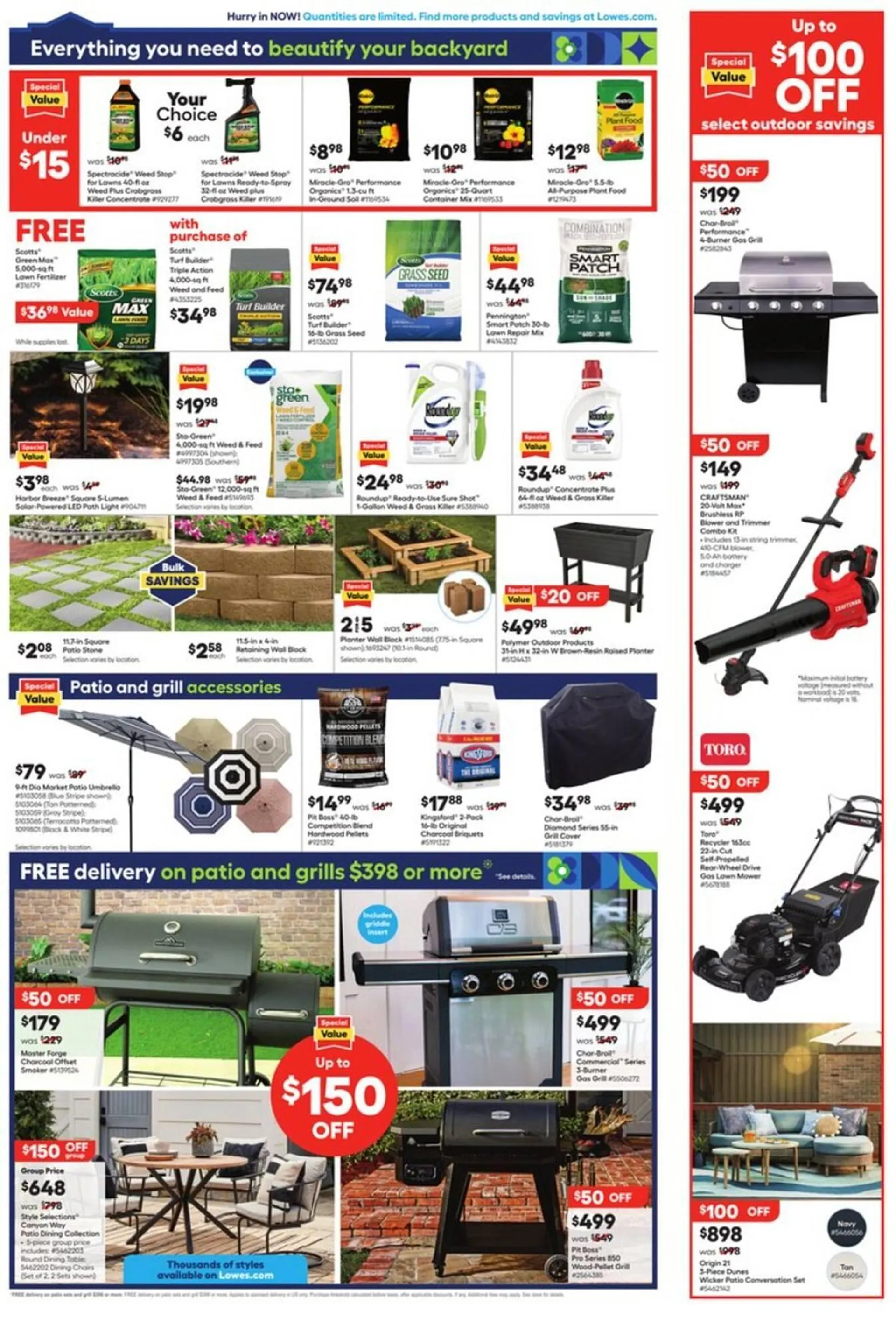 Lowes flyer - 2