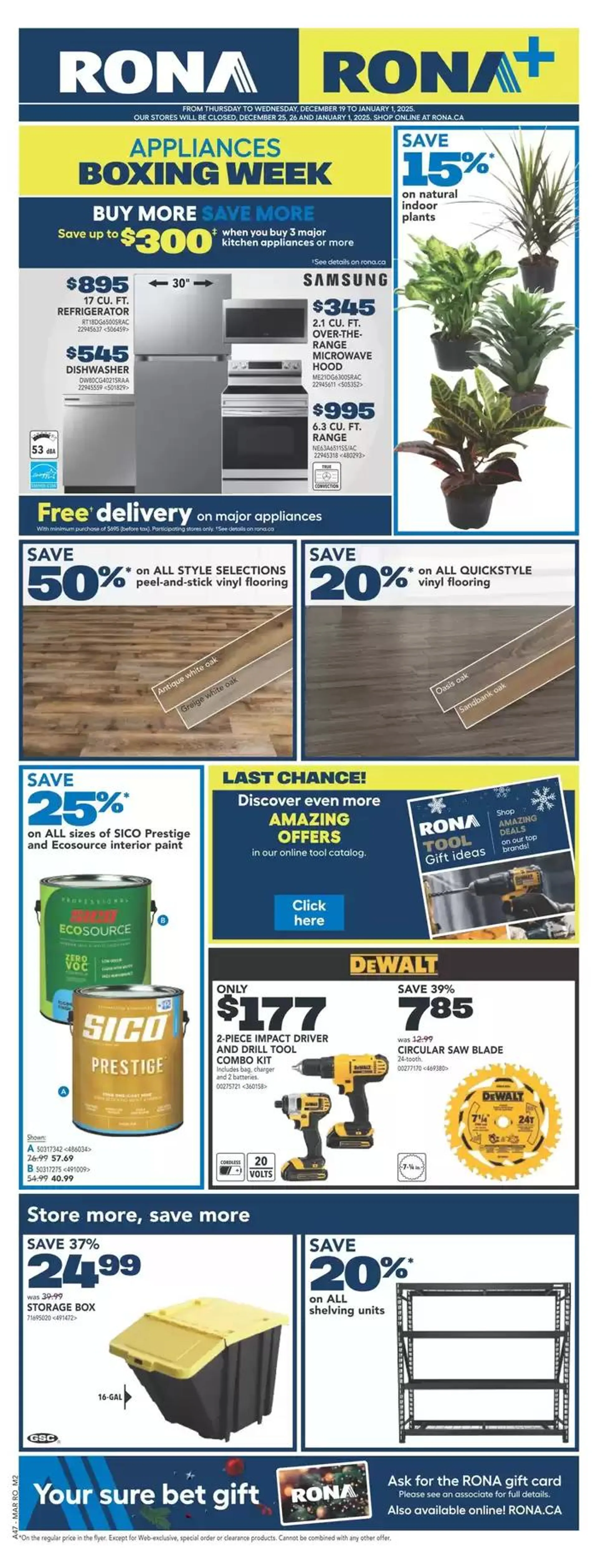 RONA Weekly ad - 1