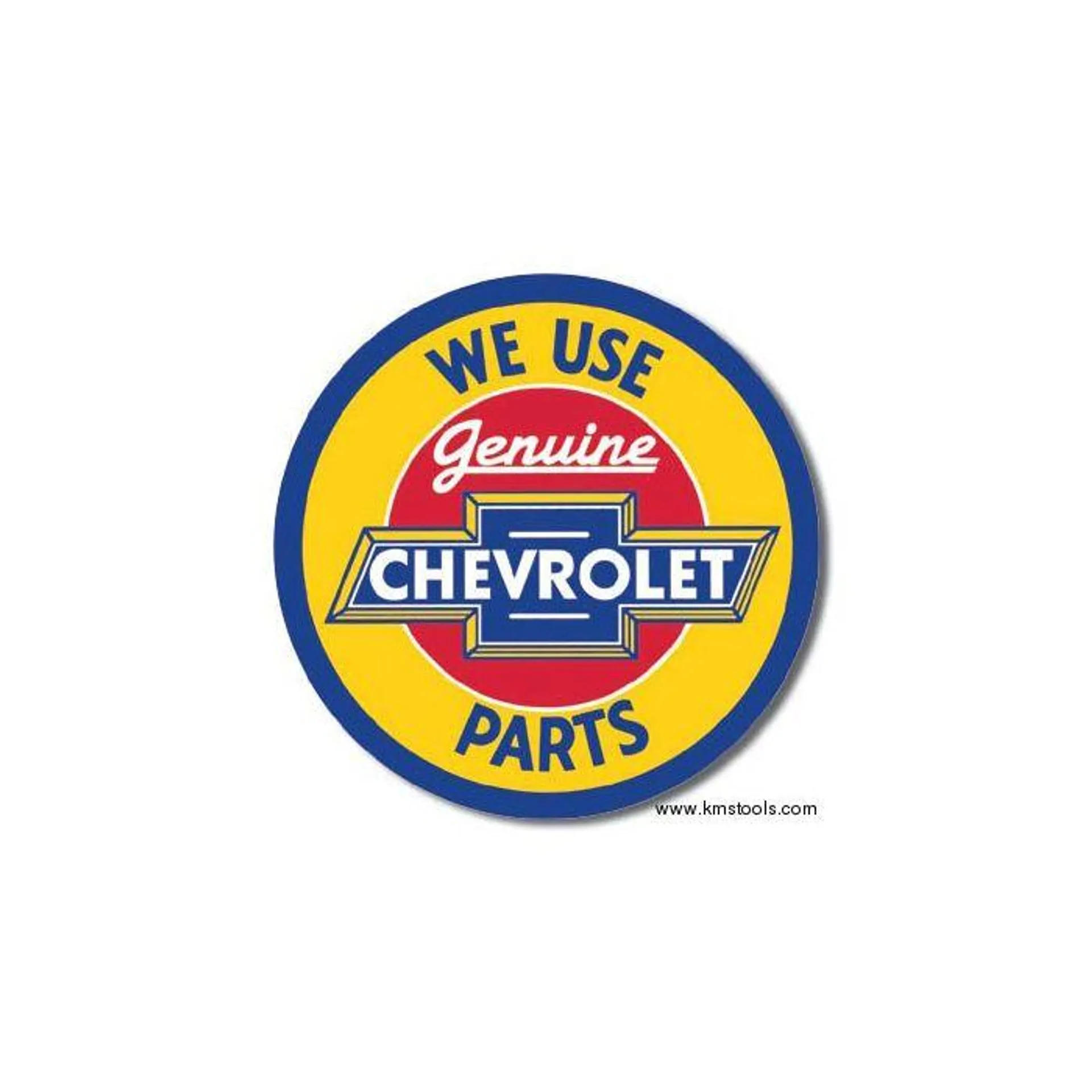 Genuine Chevy Parts Tin Sign