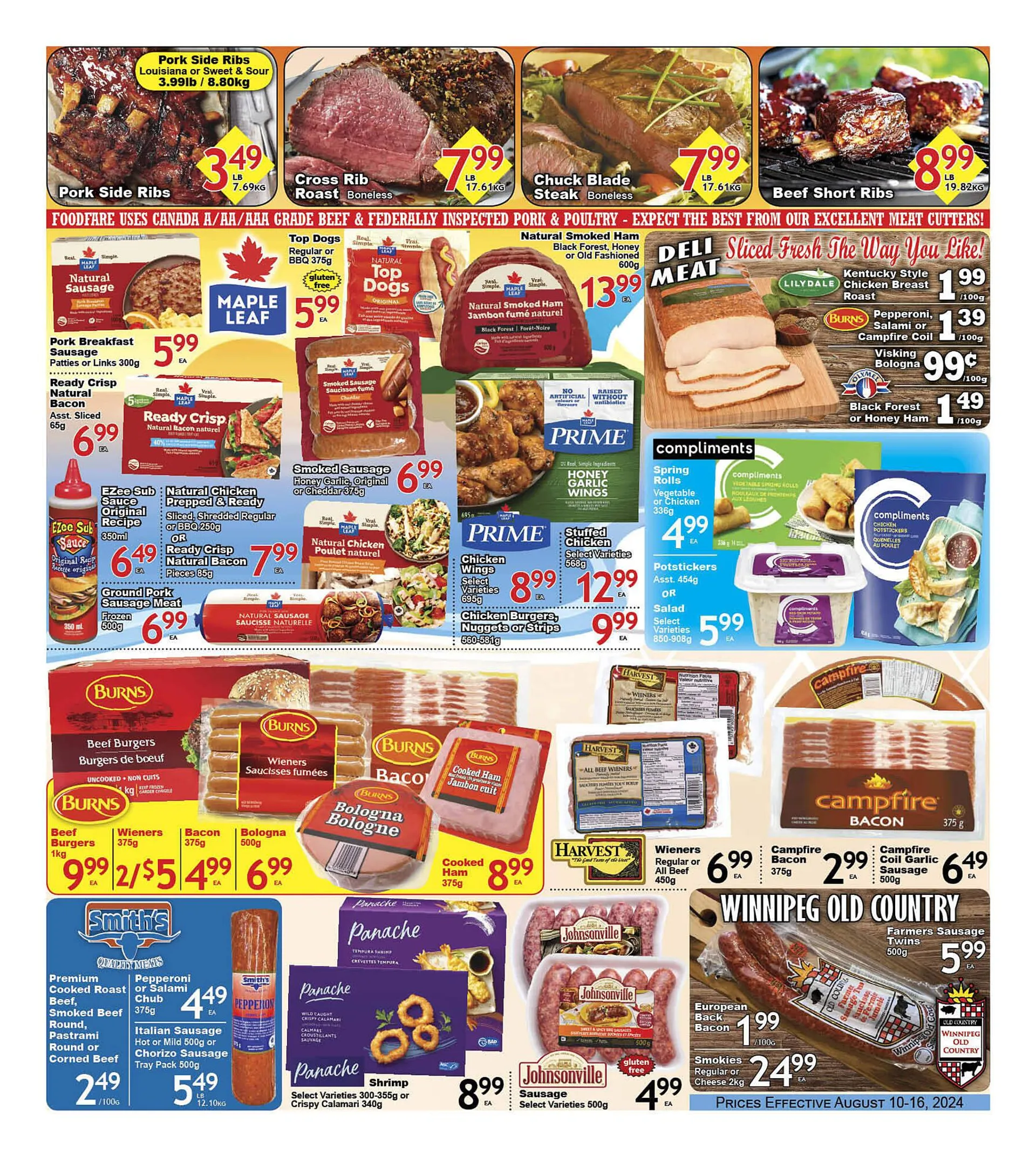 Food Fare flyer from August 8 to August 14 2024 - flyer page 4