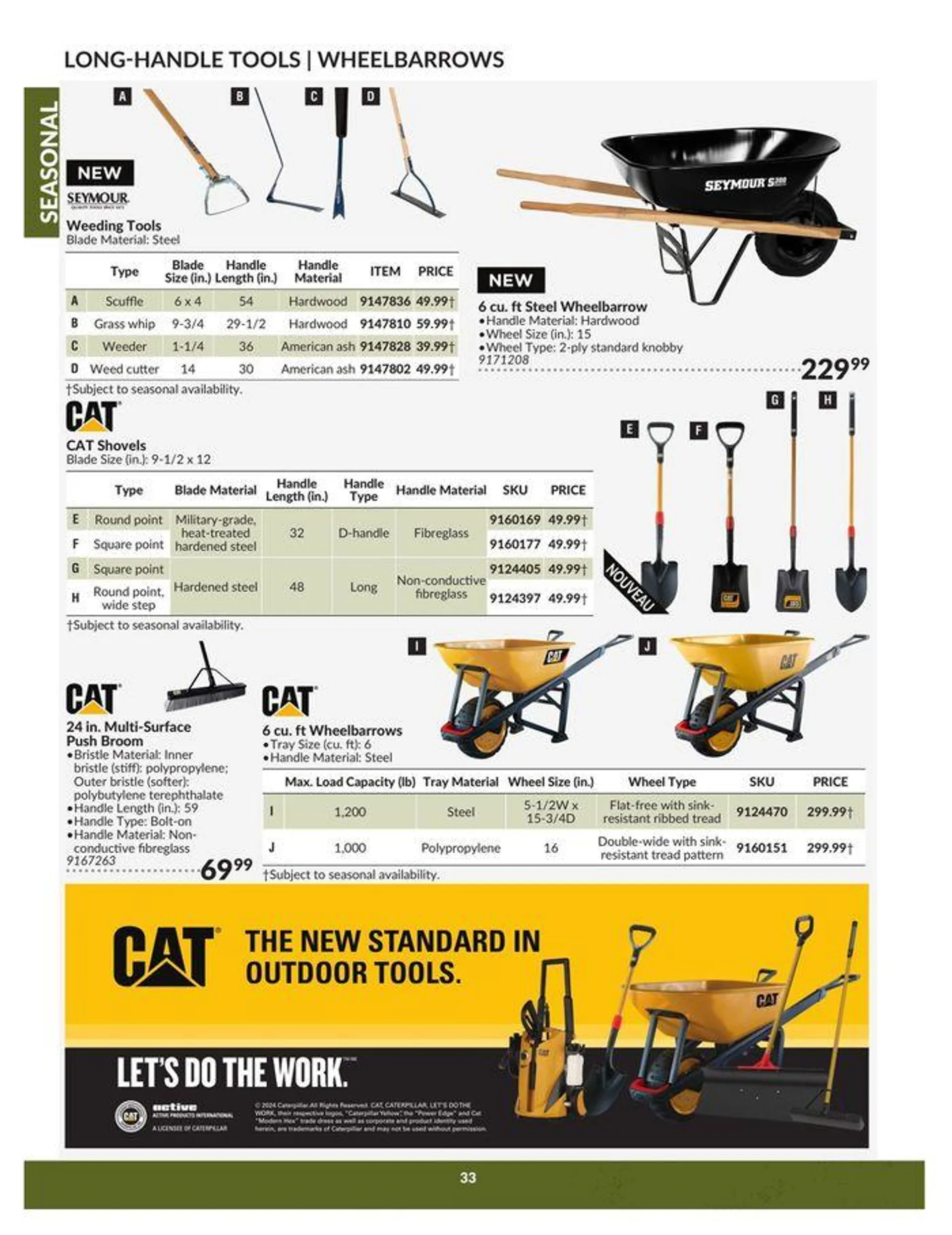 Seasonal Catalogue from April 23 to April 22 2025 - flyer page 33