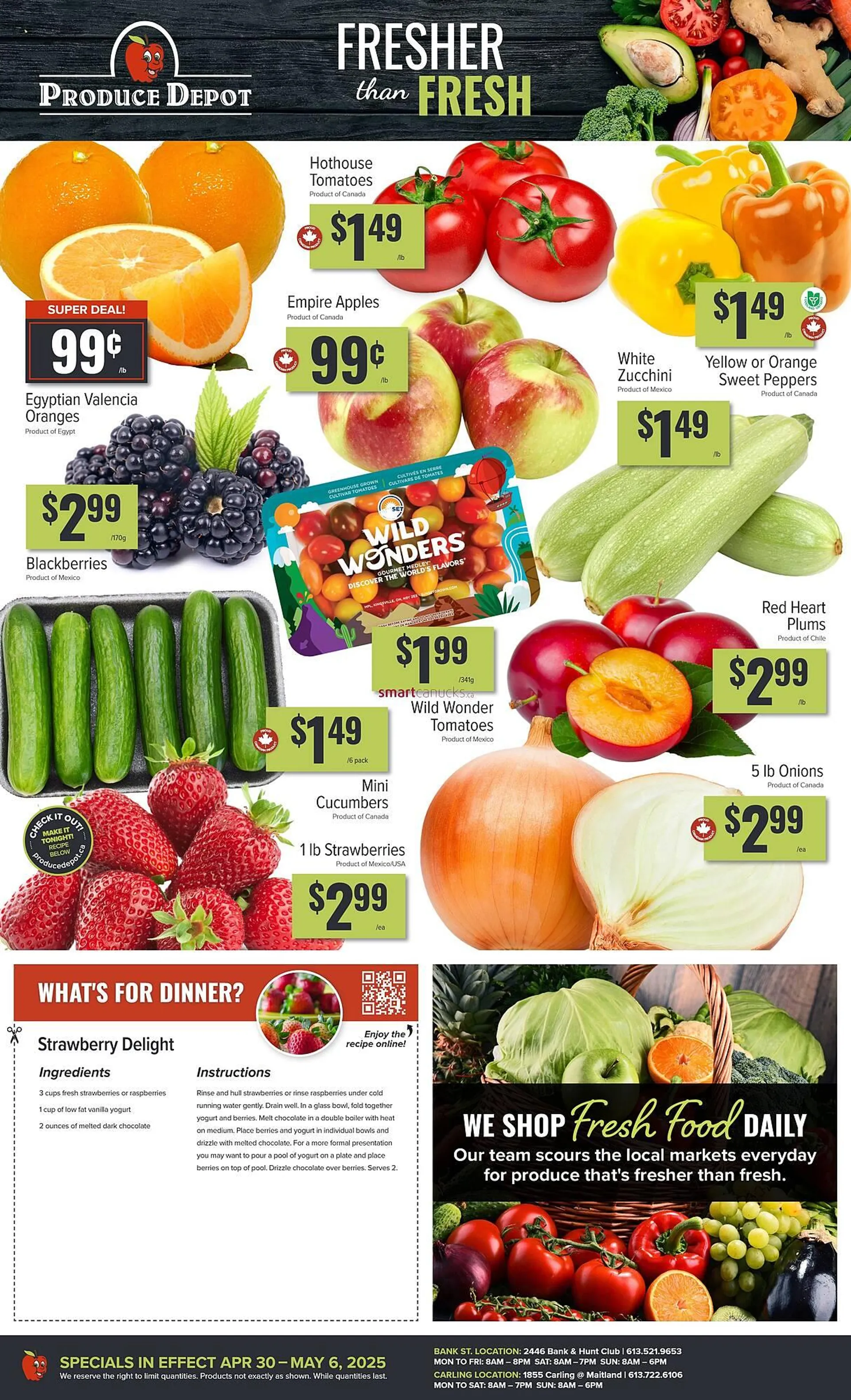 Produce Depot flyer - 1