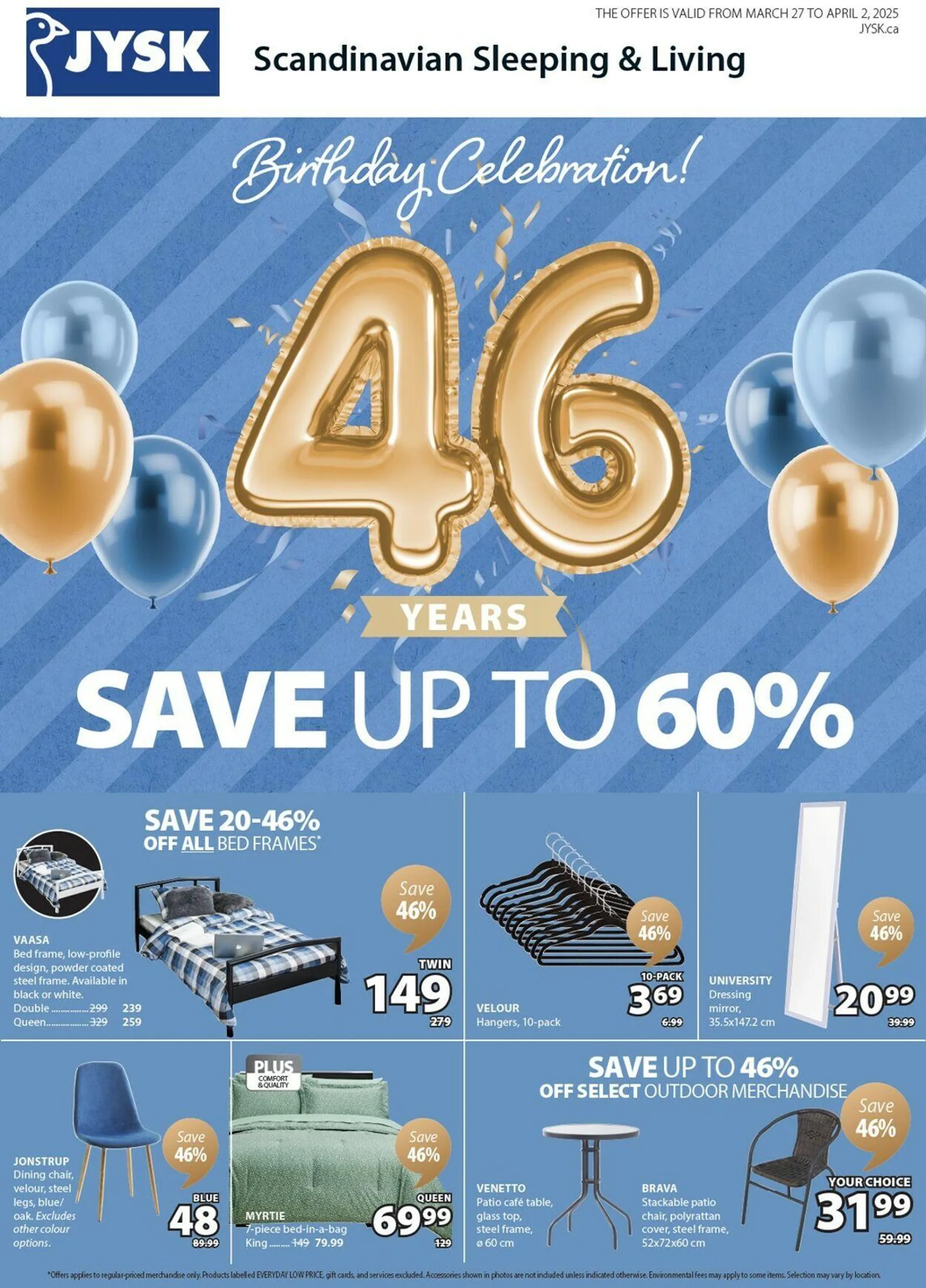 JYSK Current flyer from September 11 to September 25 2025 - flyer page 1