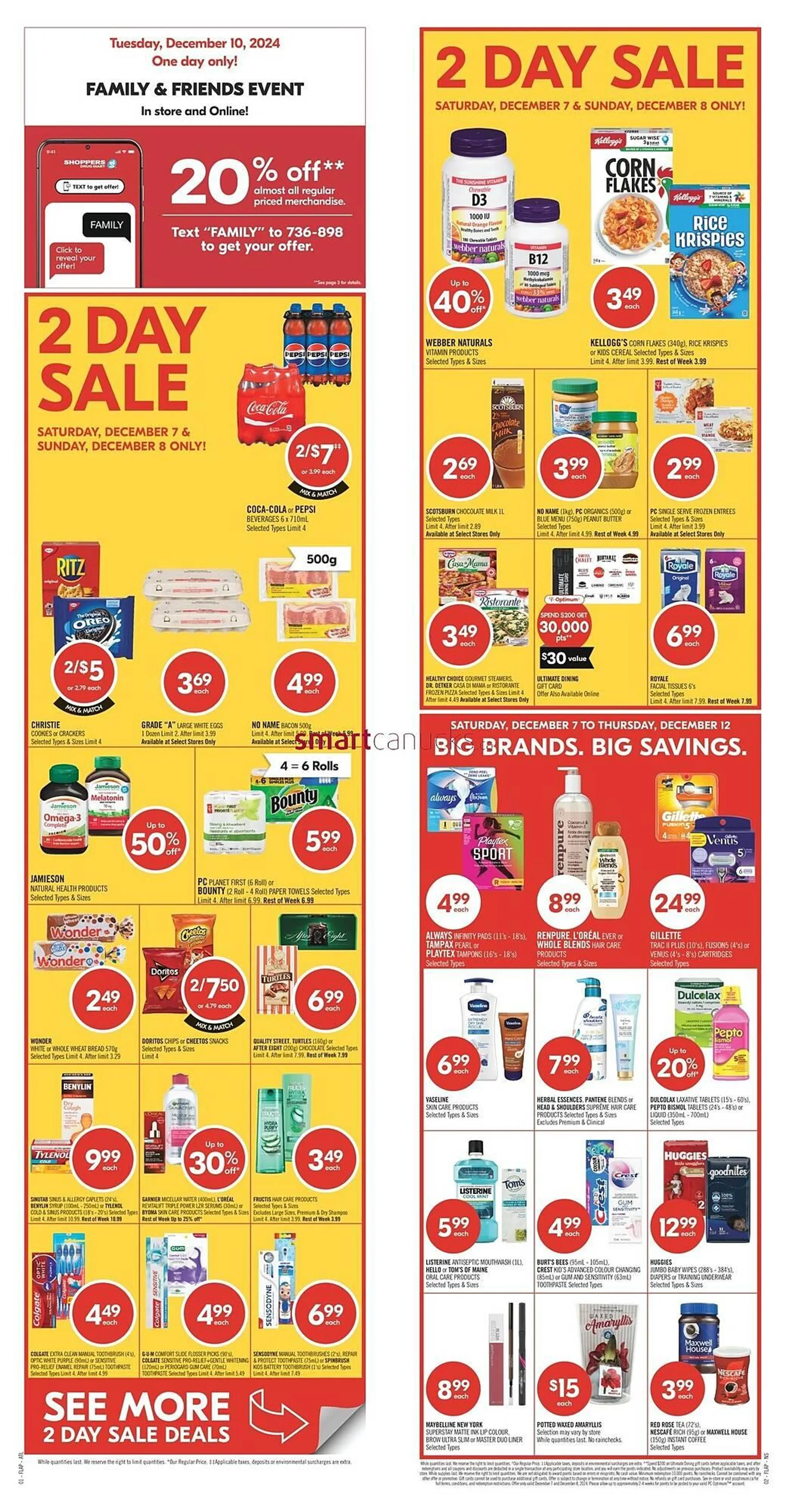 Shoppers Drug Mart flyer from December 6 to December 24 2024 - flyer page 2