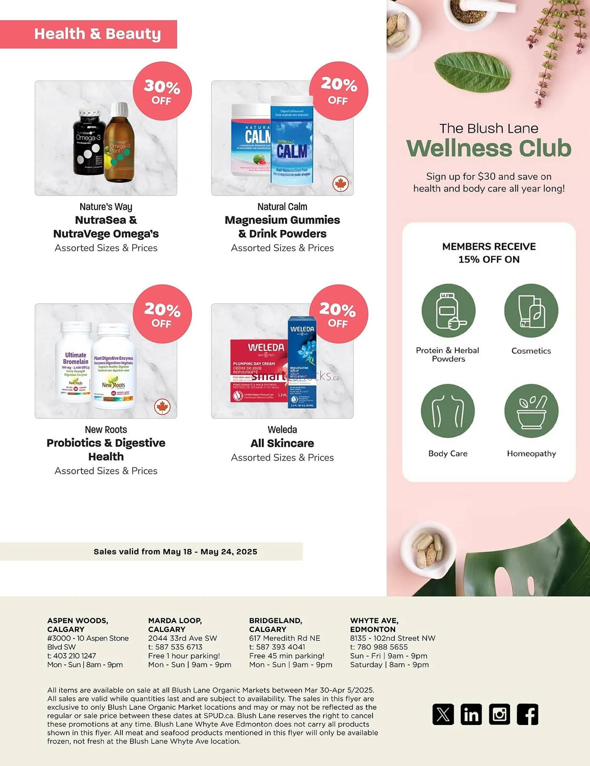 Blush Lane Organics flyer from May 18 to May 24 2025 - flyer page 5