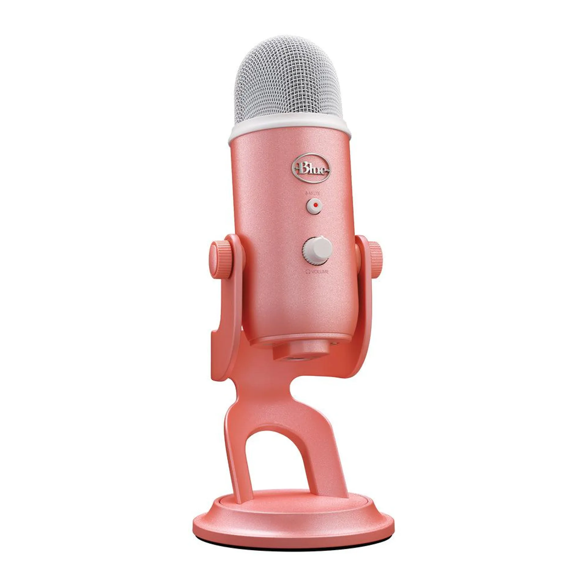 Logitech Blue Yeti Premium USB Gaming Microphone for Streaming - Pink Dawn